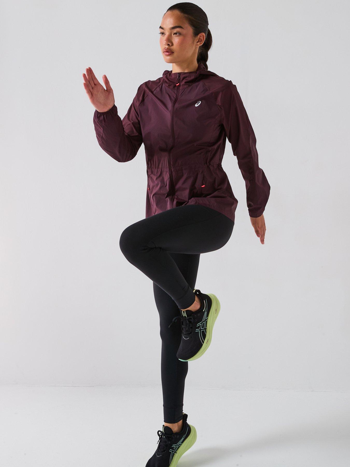 Image 3 of 6 of Asics Womens Running Road Packable Jacket - Purple