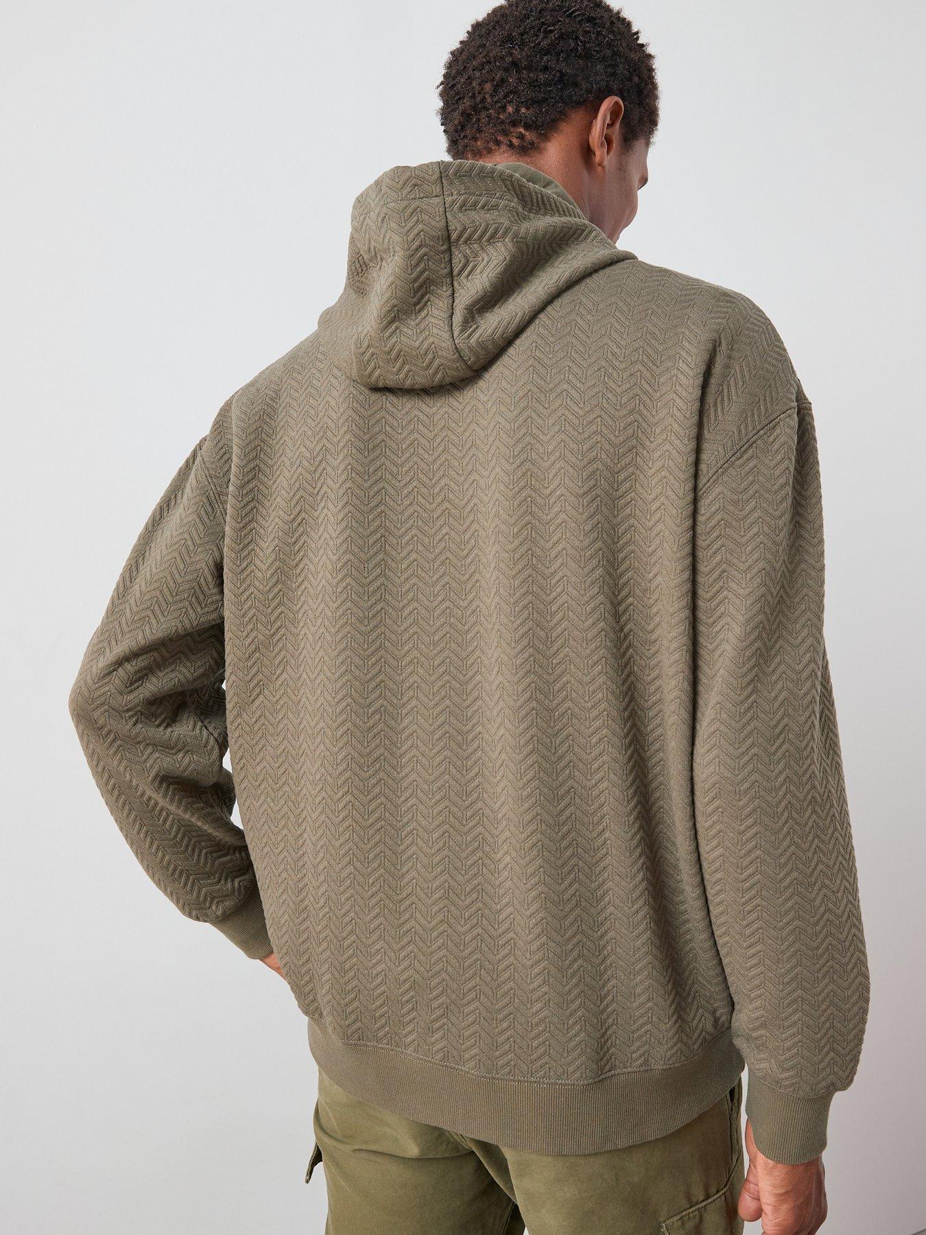 the-very-collection-jacquard-oversized-textured-hoody-khakistillFront