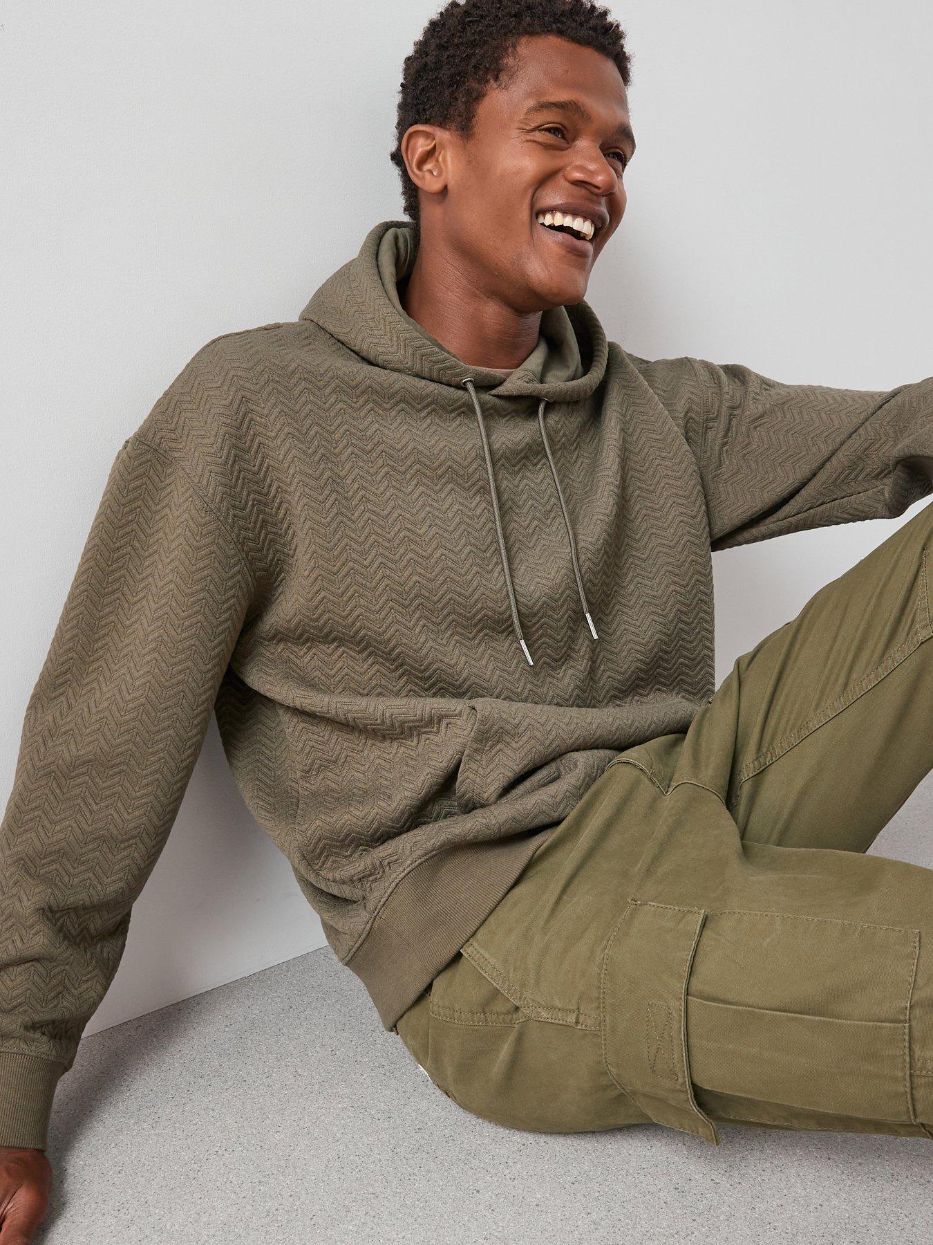 the-very-collection-jacquard-oversized-textured-hoody-khakioutfit