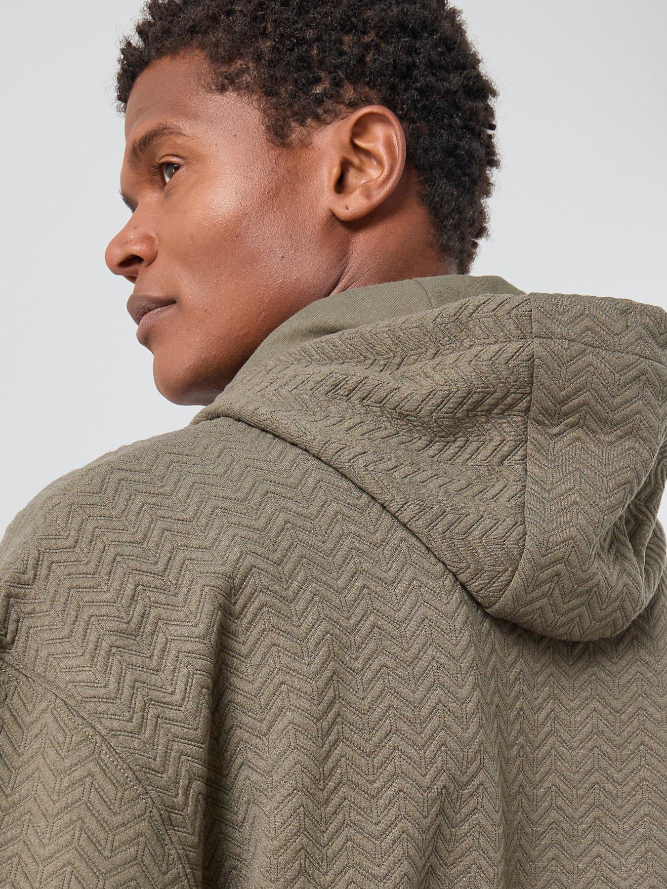 the-very-collection-jacquard-oversized-textured-hoody-khakidetail
