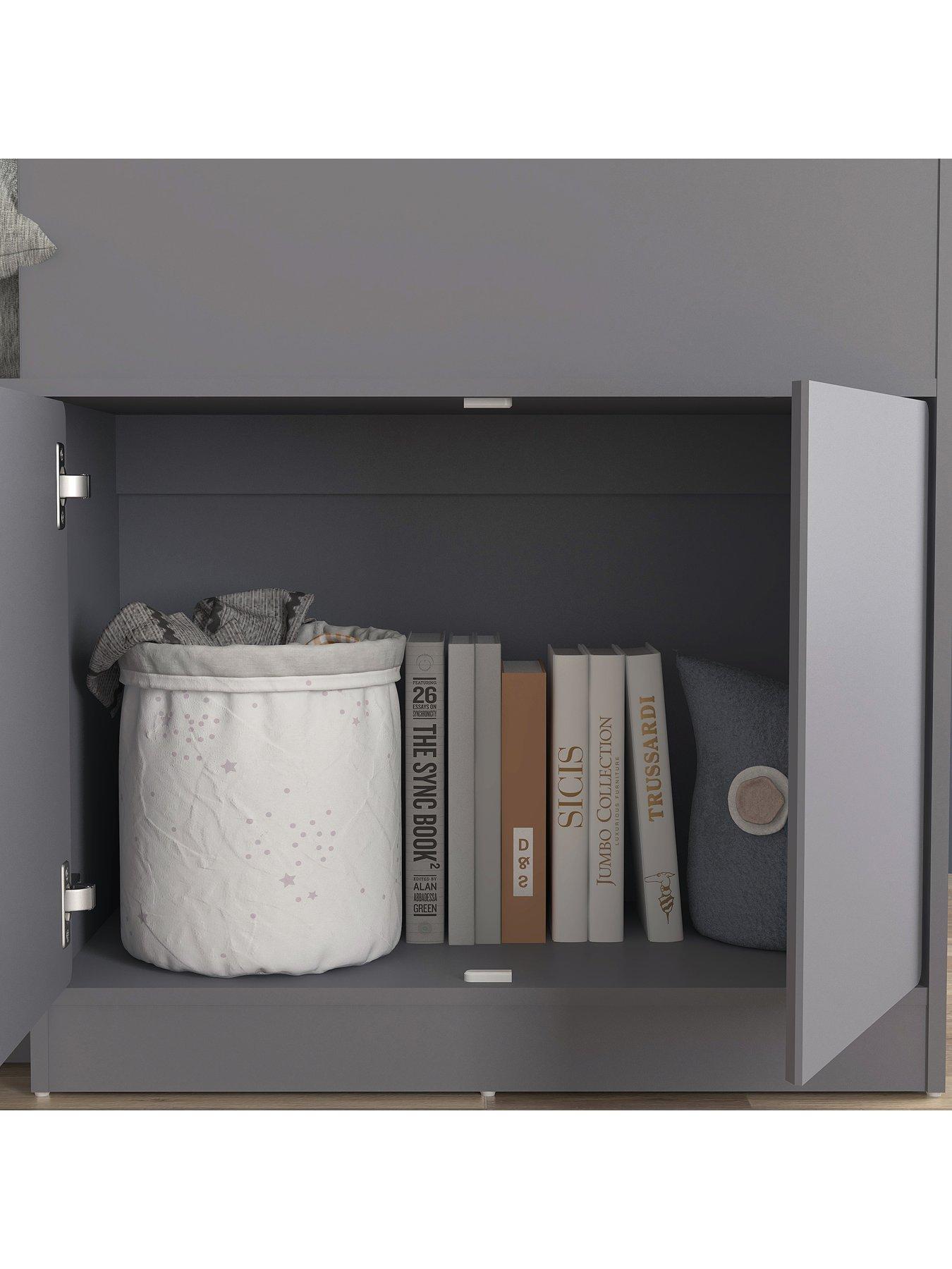 very-home-bailey-mid-sleeper-bed-with-mattress-options-buy-amp-save-grey-fscreg-certifiedoutfit