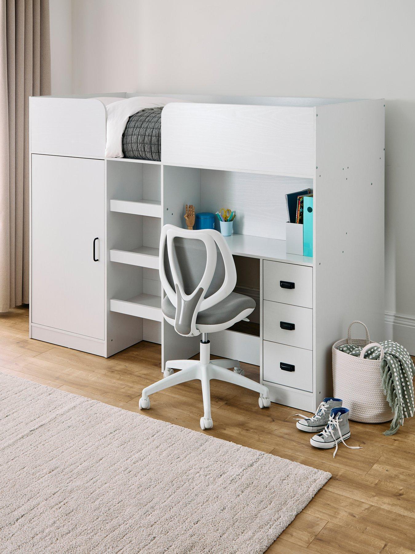the-very-collection-jackson-high-sleeper-bed-with-wardrobenbspdesk-andnbspmattress-options