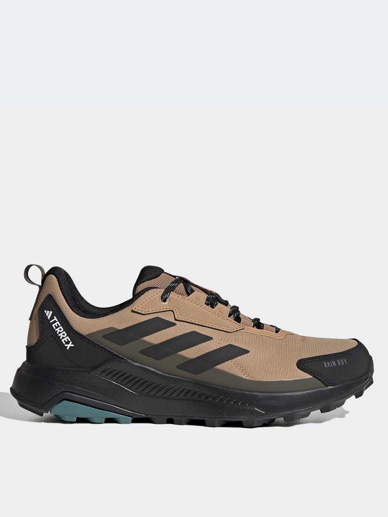 adidas Terrex Mens Anylander RainRdy Hiking Shoes - Brown
