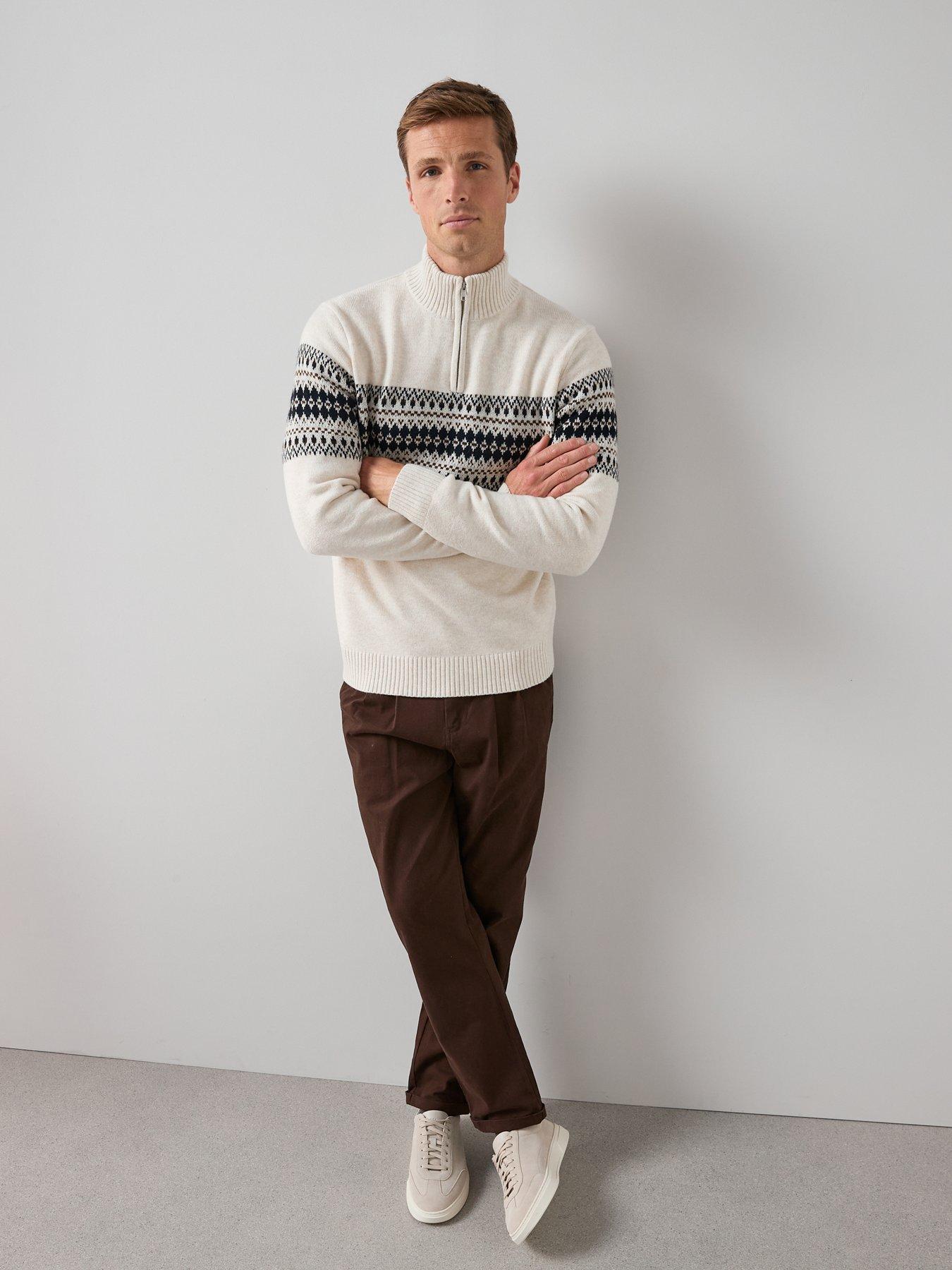 the-very-collection-fairisle-quarter-zip-jumper-creamback
