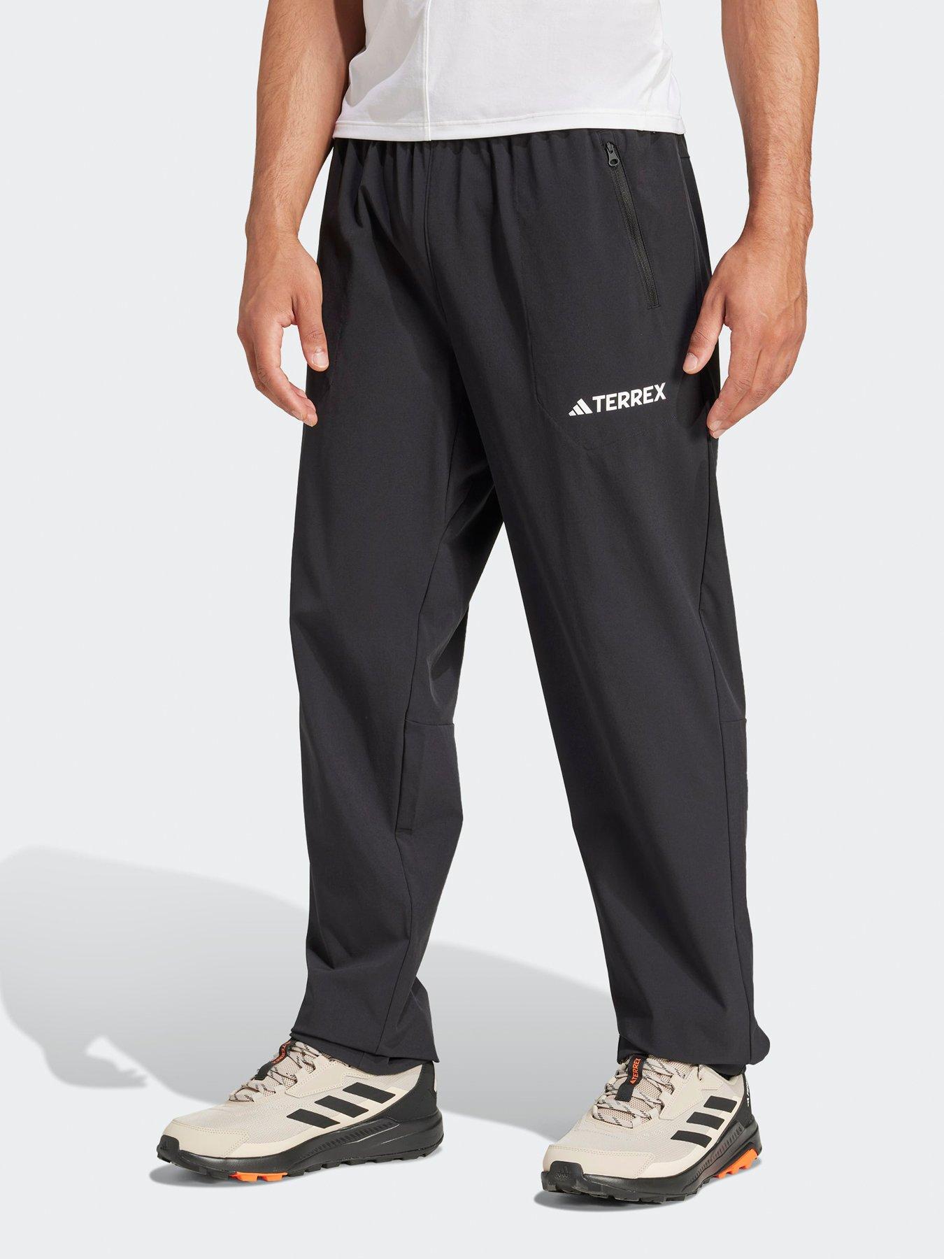 adidas Terrex Mens Outdoor Multi Essentials Stretch Joggers - Black