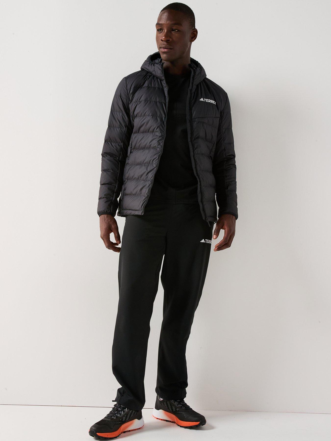 Image 3 of 6 of adidas Terrex Mens Mt Down Hooded Jacket - Black