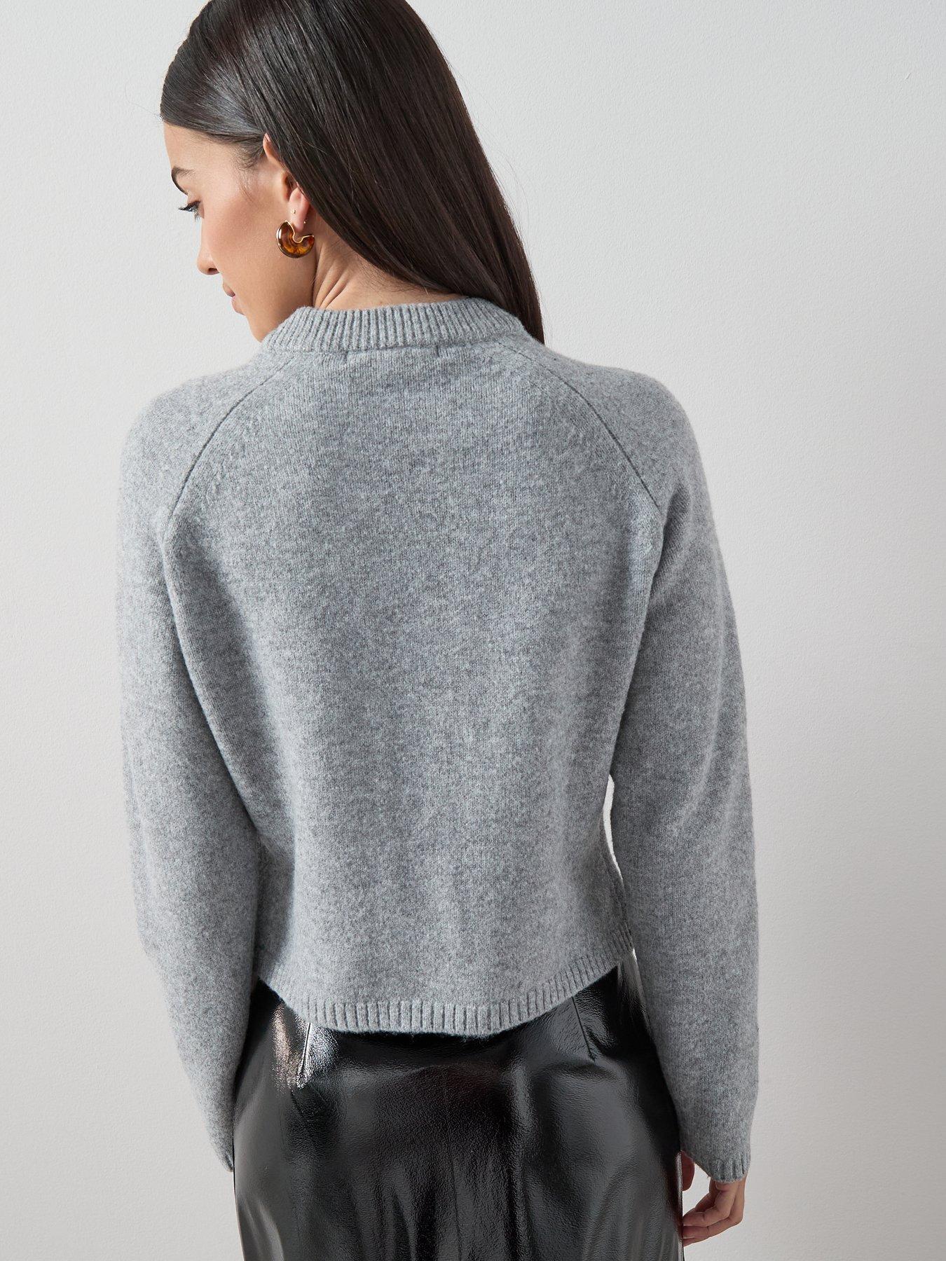 the-very-collection-crew-neck-trim-interest-cardigan-with-wool-greystillFront
