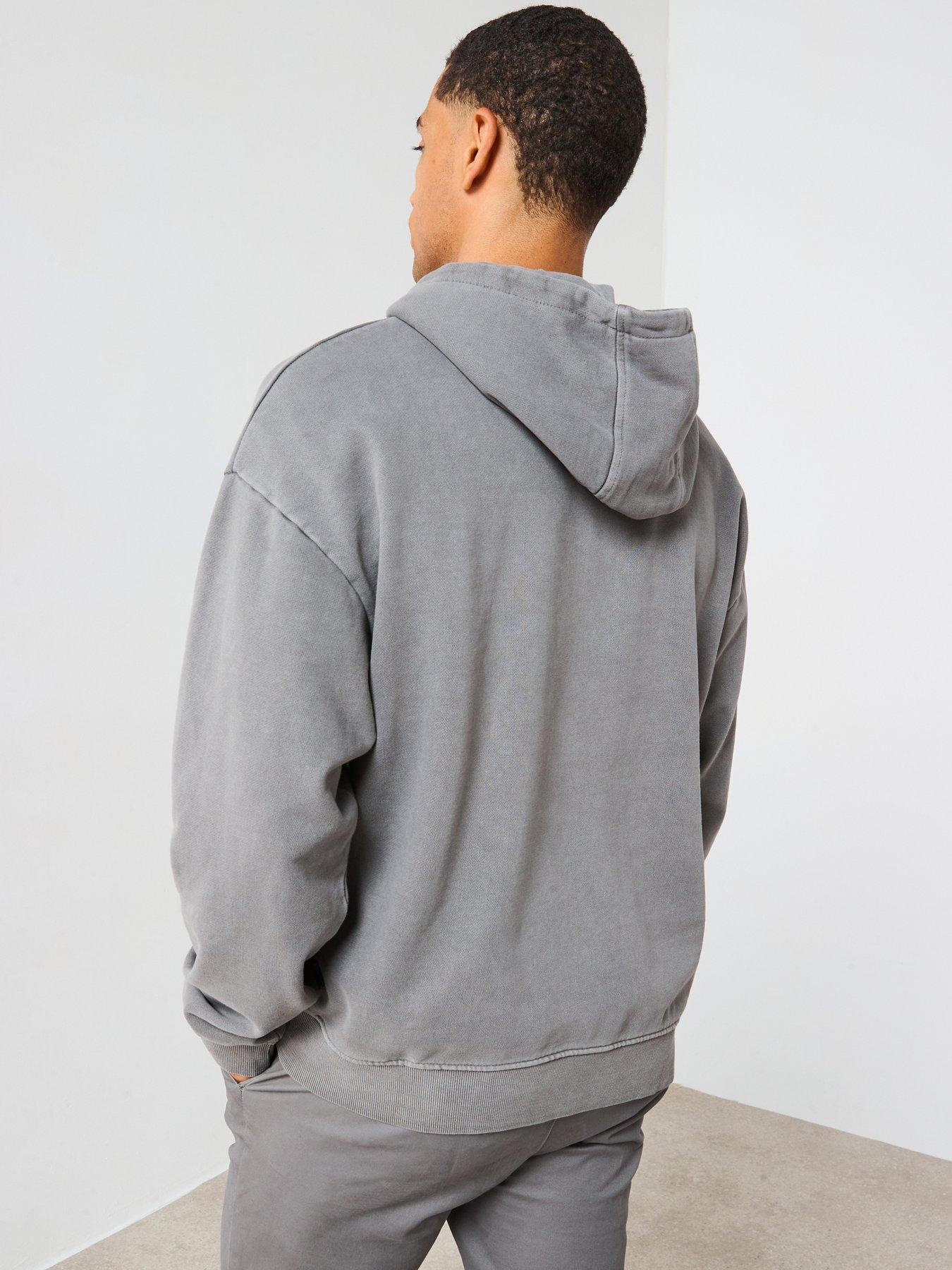 very-man-pure-cotton-dropped-shoulder-oversized-hoody-greystillFront