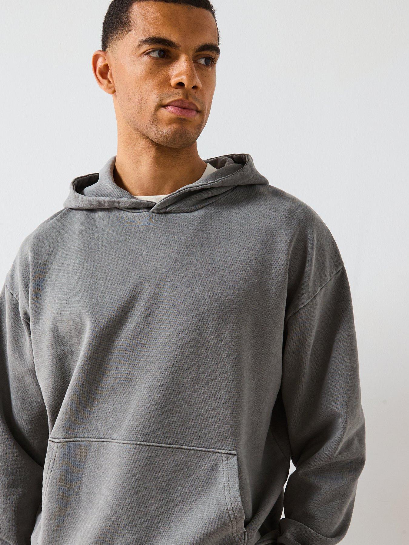 very-man-pure-cotton-dropped-shoulder-oversized-hoody-greyoutfit