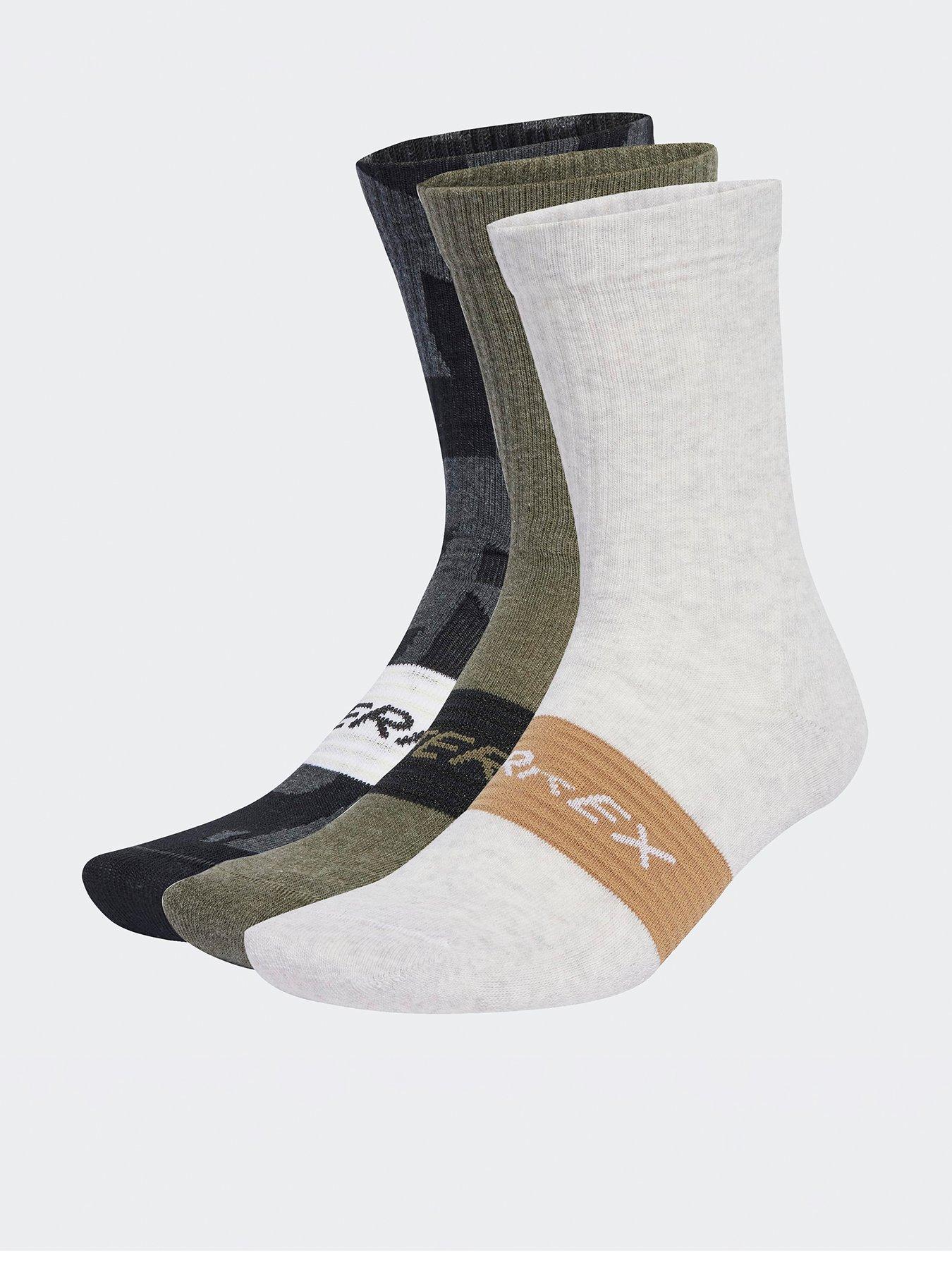 Image of adidas Terrex Unisex Multi 3 Pack Socks - Black
