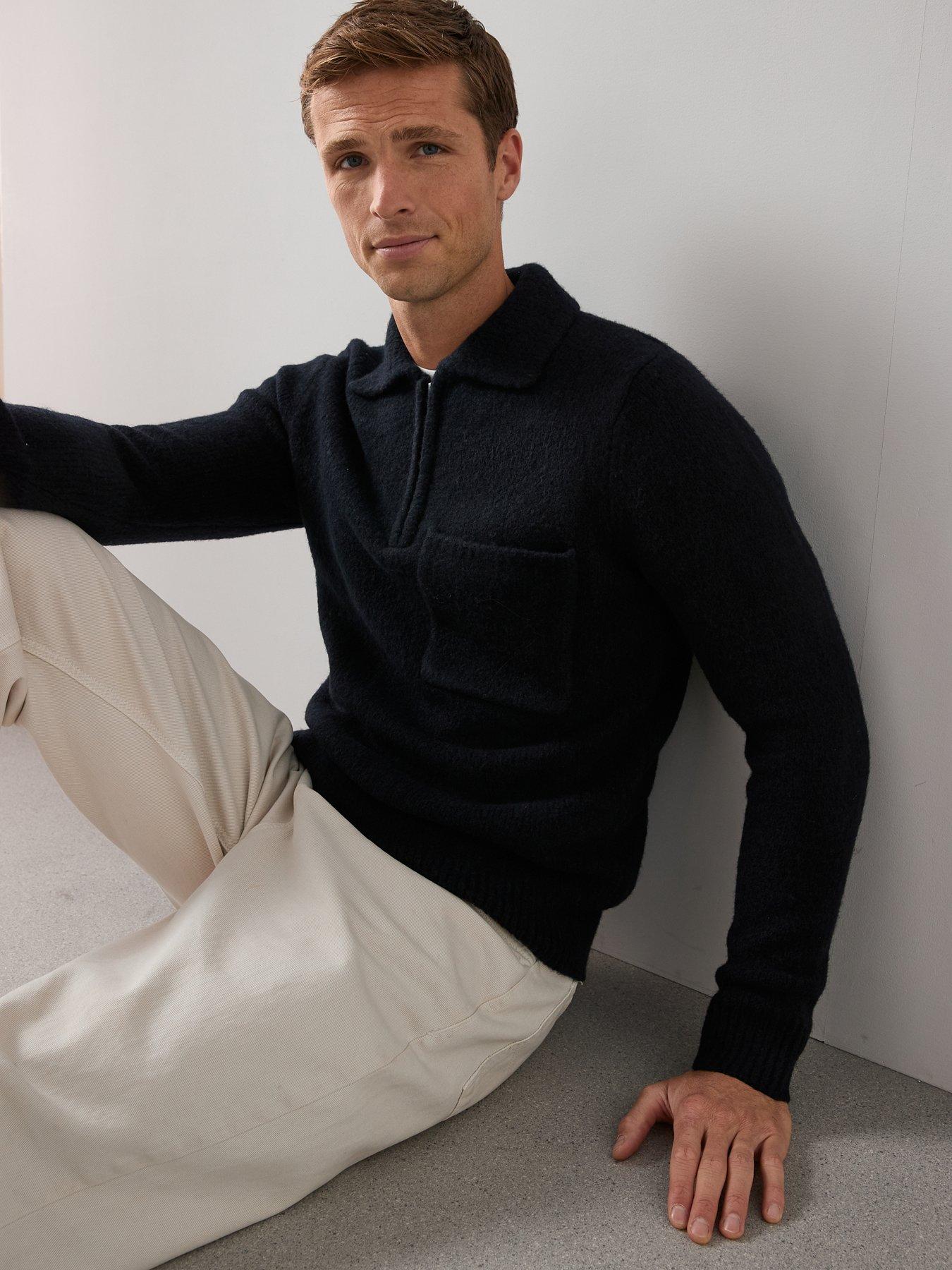the-very-collection-pocket-front-quarter-zip-jumper-blackoutfit