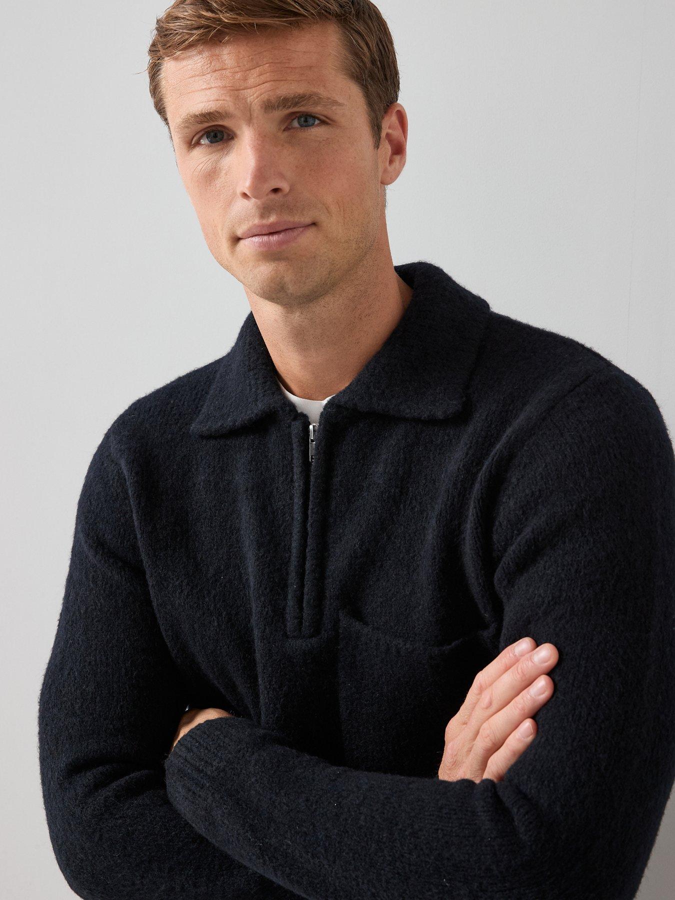 the-very-collection-pocket-front-quarter-zip-jumper-blackdetail