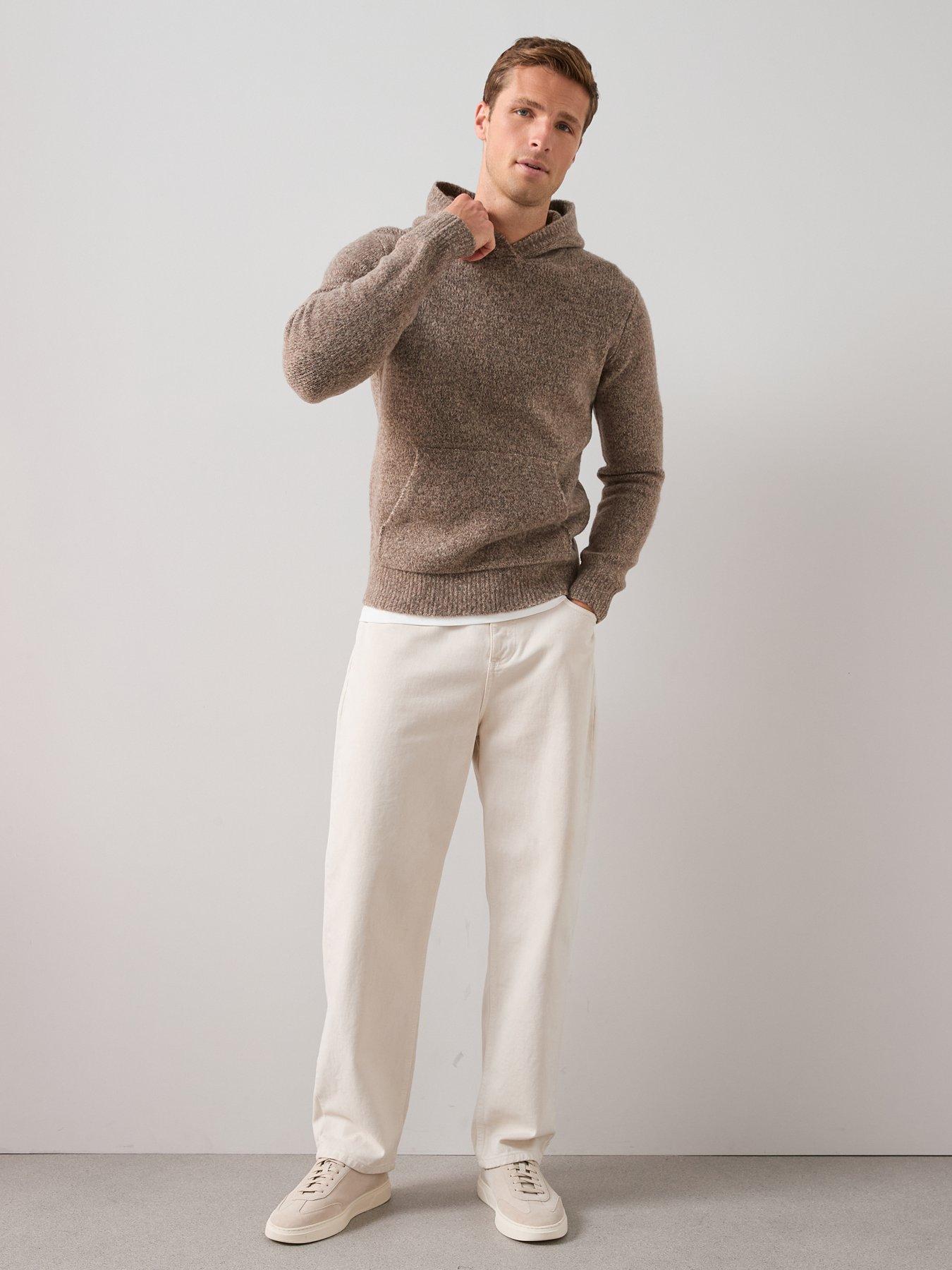 the-very-collection-hooded-knitted-jumper-beigeback