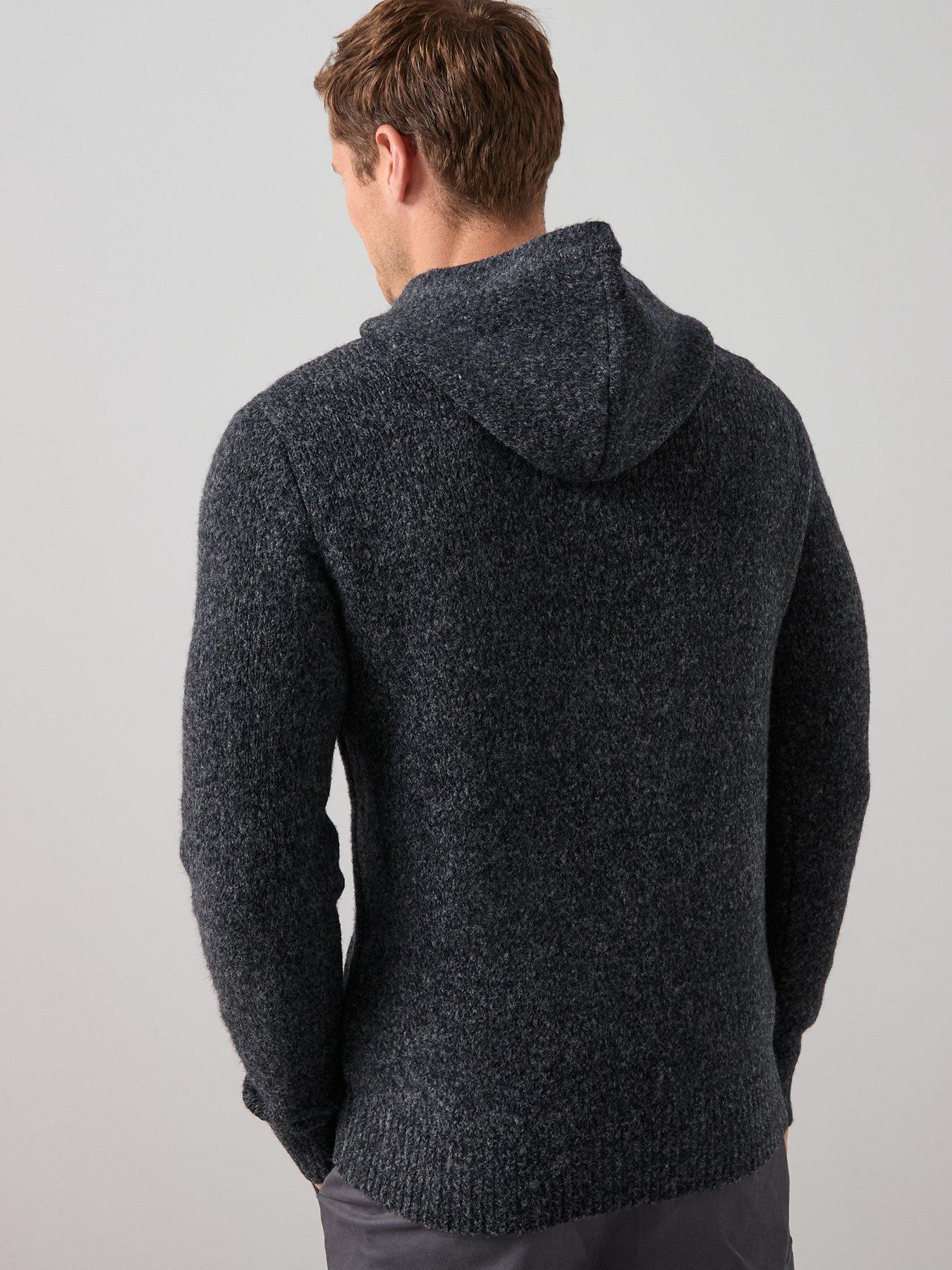 the-very-collection-hooded-knitted-jumper-charcoalstillFront