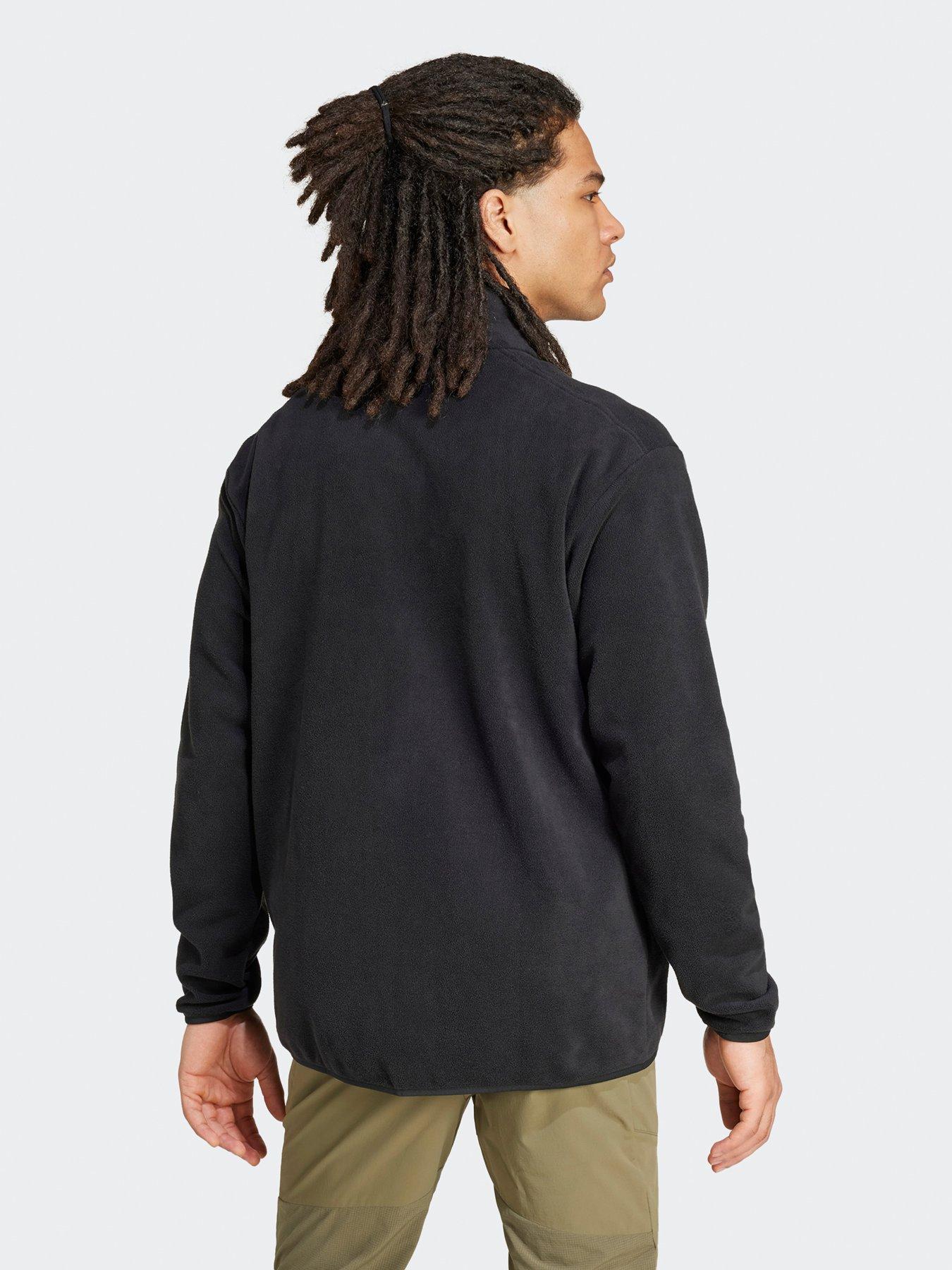 adidas-terrex-mens-outdoor-multi-full-zip-fleece-jacket-blackstillFront