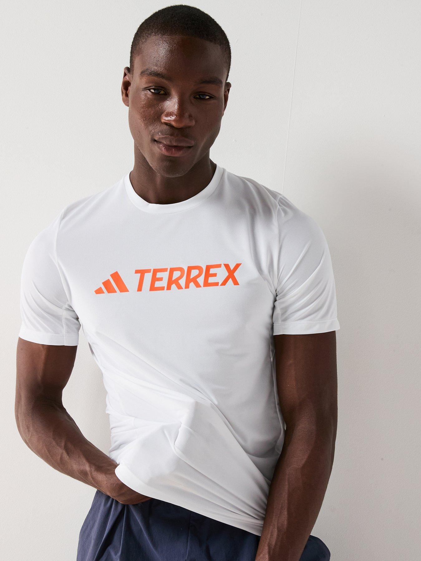 adidas Terrex Mens Multi Climacool Logo Tech T- Shirt - White