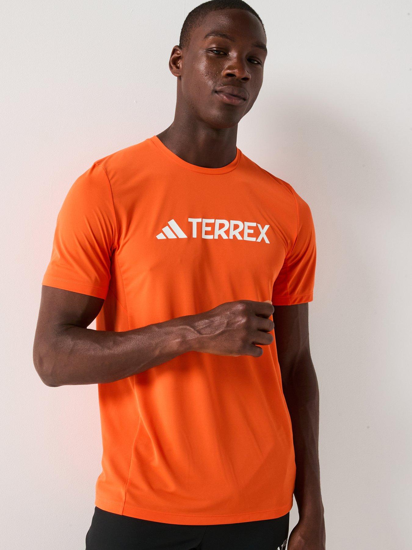 adidas-terrex-mens-multi-climacool-logo-tech-t--shirt-orange