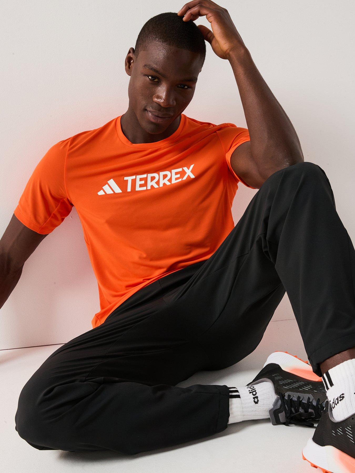 adidas-terrex-mens-multi-climacool-logo-tech-t--shirt-orangedetail