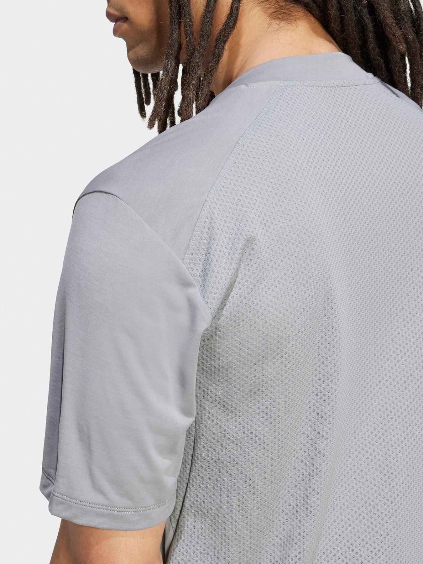 Image 4 of 5 of adidas Terrex Mens Xperior Climacool T- Shirt - Grey