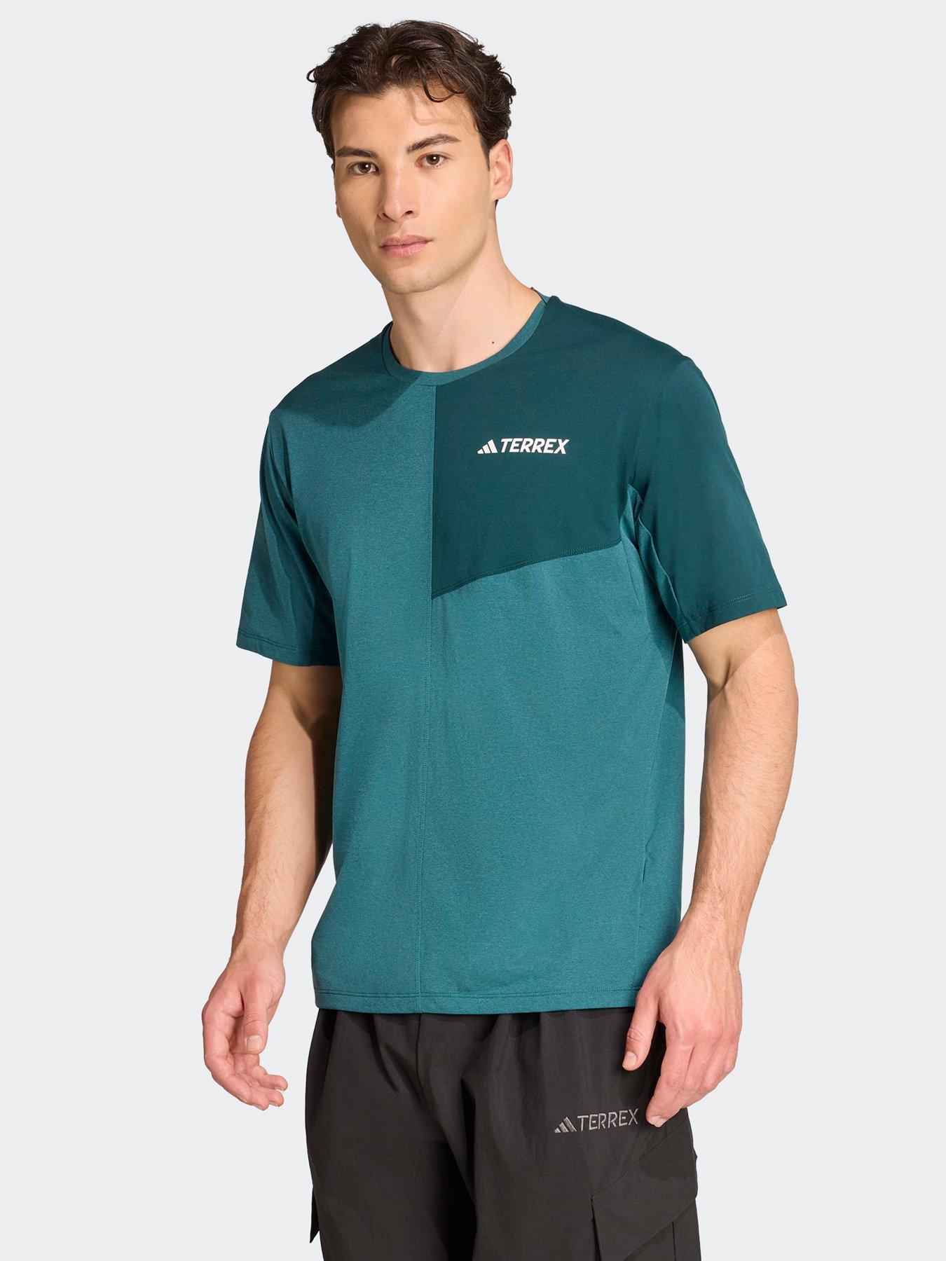 adidas Terrex Mens Multi Climacool T- Shirt - Green