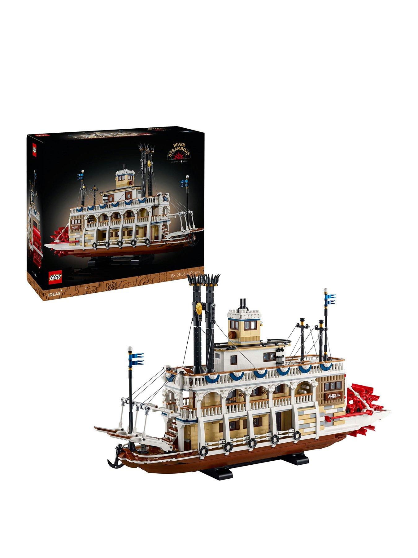 Image 1 of 8 of LEGO Ideas River Steamboat 21356