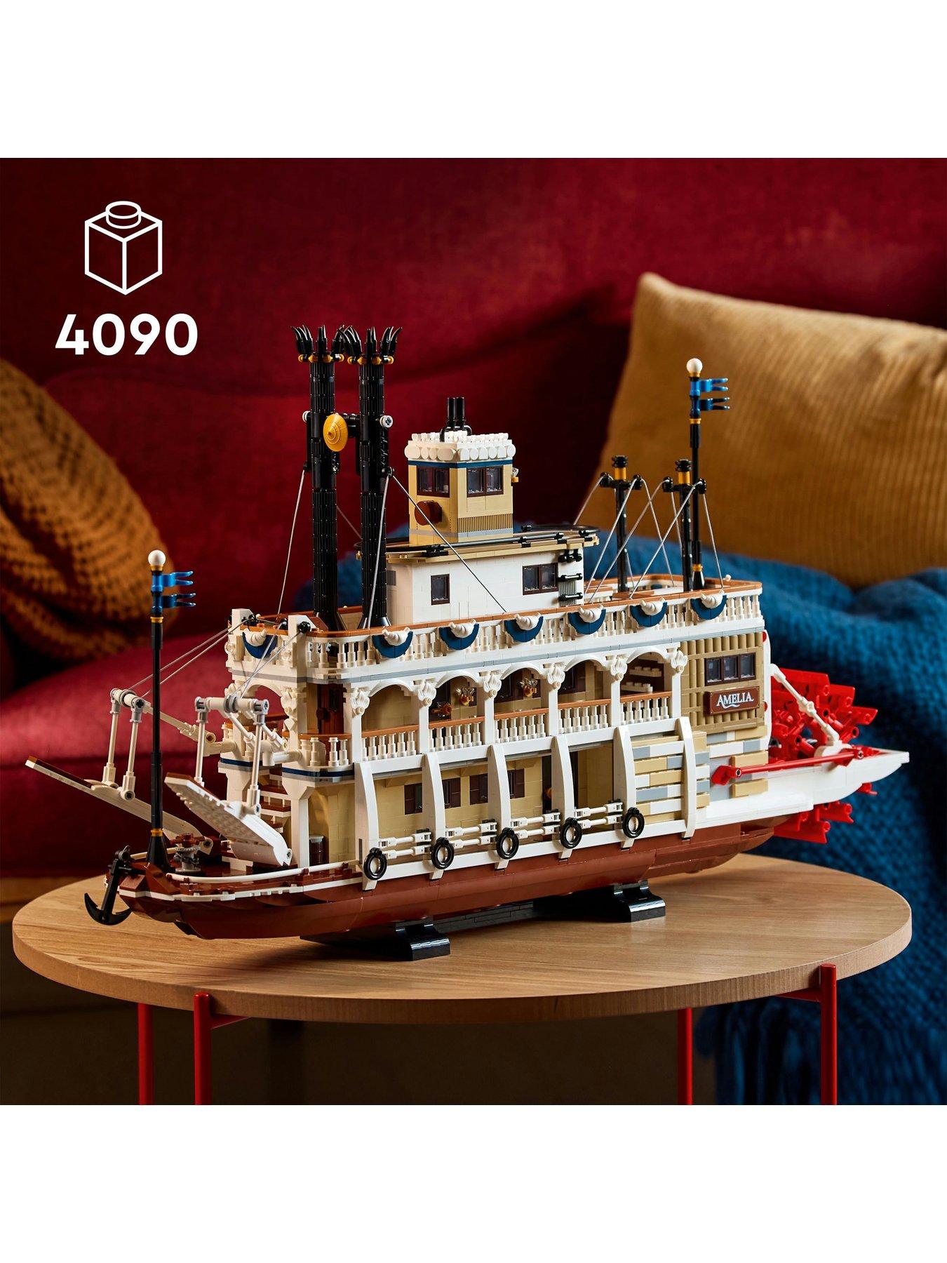 Image 2 of 8 of LEGO Ideas River Steamboat 21356