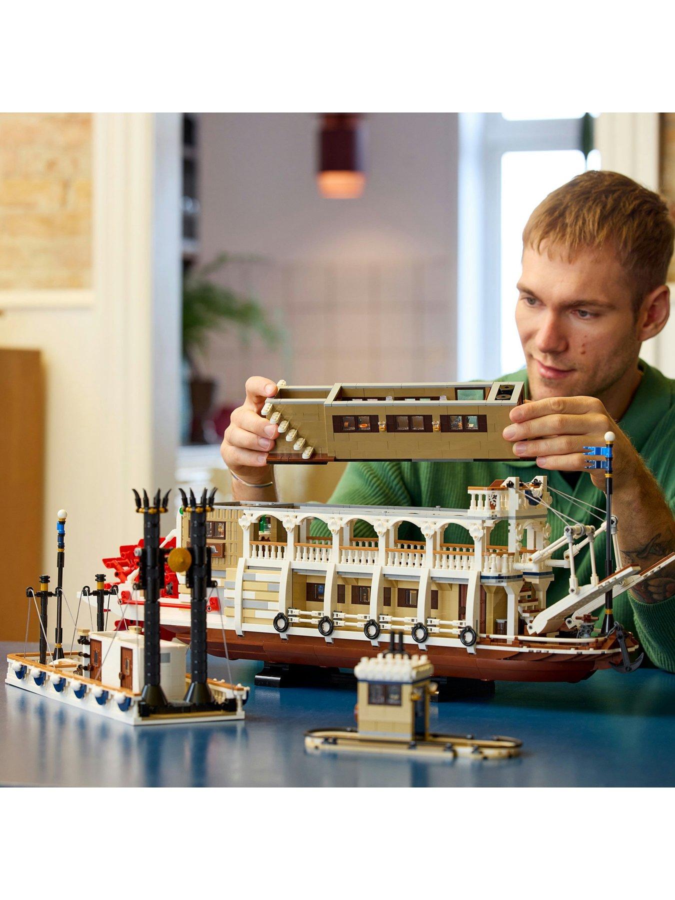 Image 6 of 8 of LEGO Ideas River Steamboat 21356