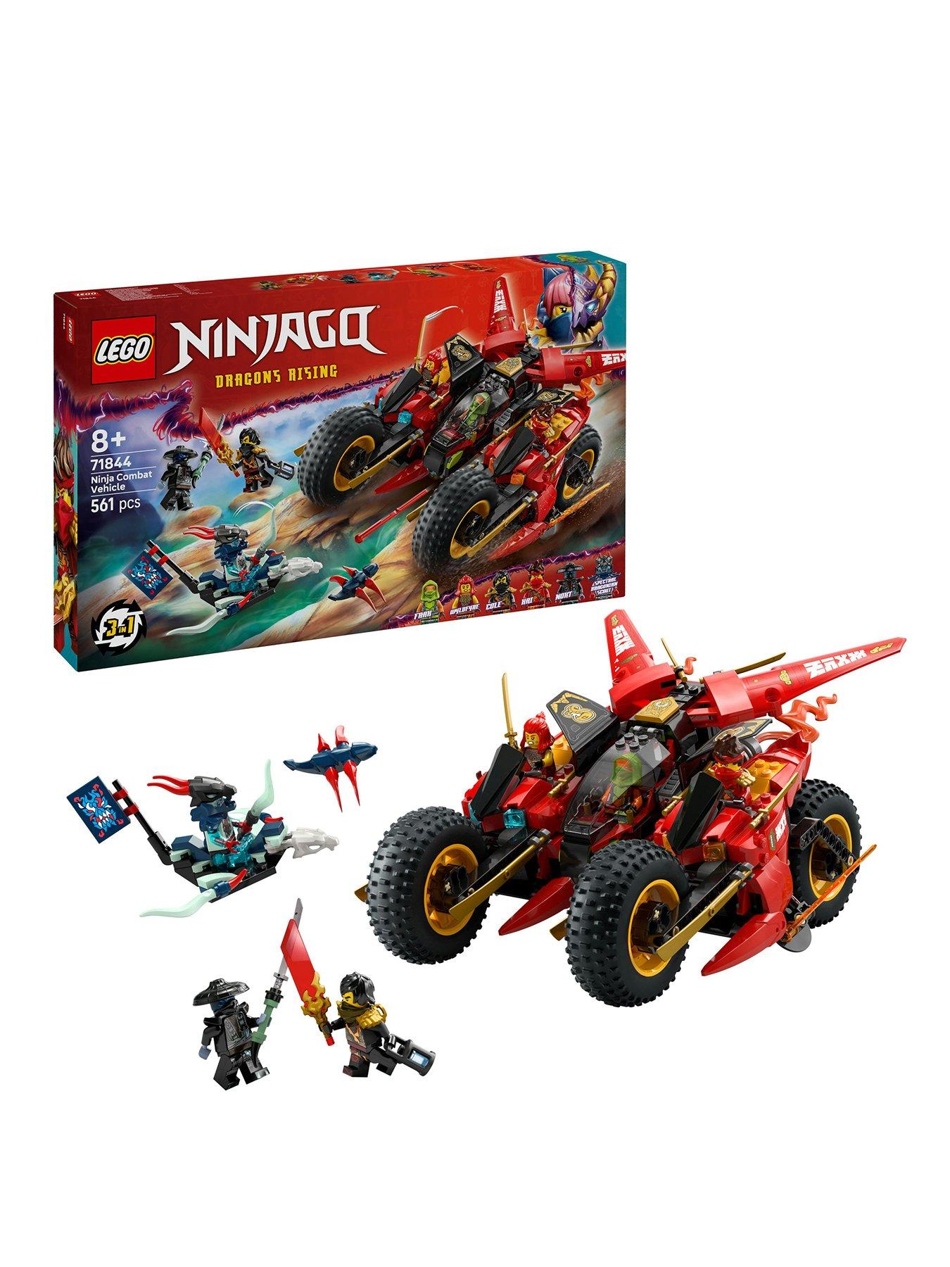 Image of LEGO Ninjago Ninja Combat Vehicle 3-in-1 Toy Building Set 71844