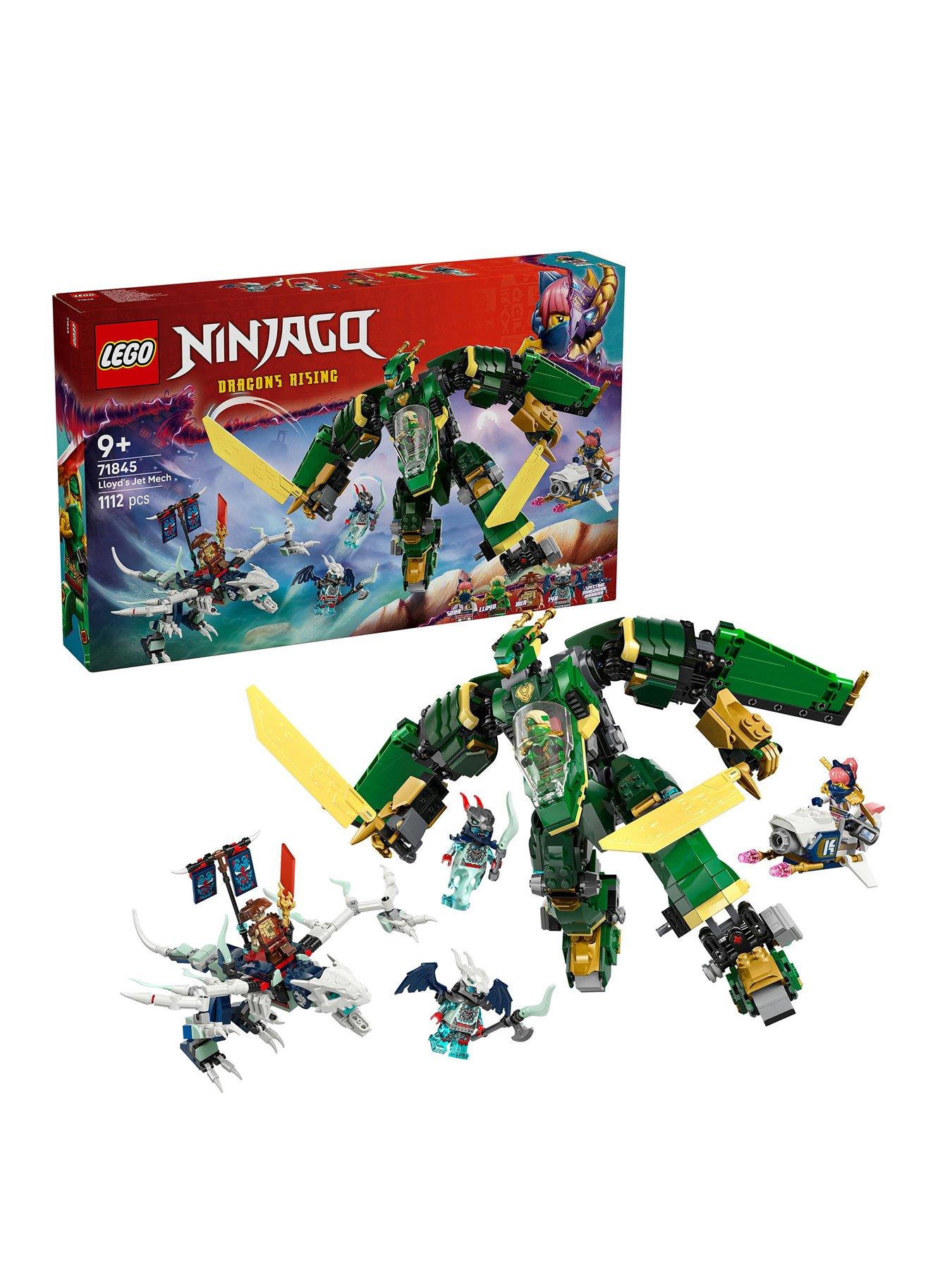 Image of LEGO Ninjago Lloyd’s Jet Mech Ninja Toy Building Kit 71845