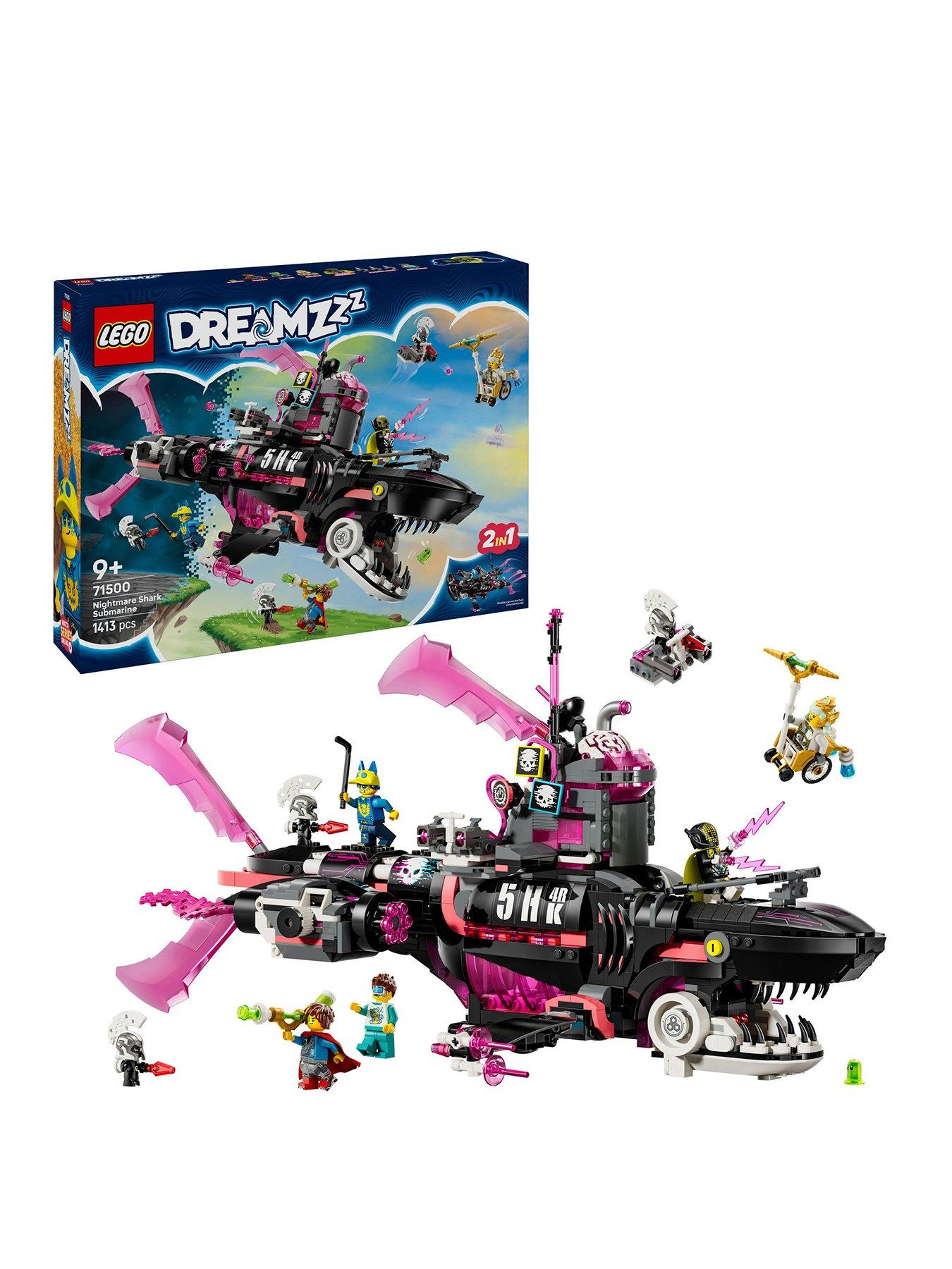 Image 1 of 8 of LEGO DreamZzz Nightmare Shark Submarine Toy 71500