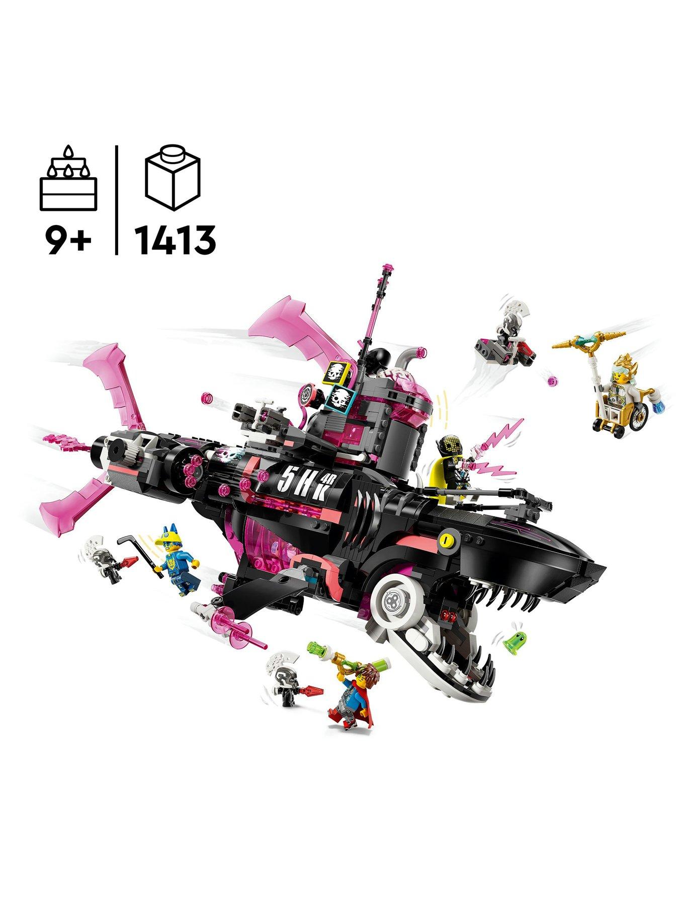 Image 2 of 8 of LEGO DreamZzz Nightmare Shark Submarine Toy 71500