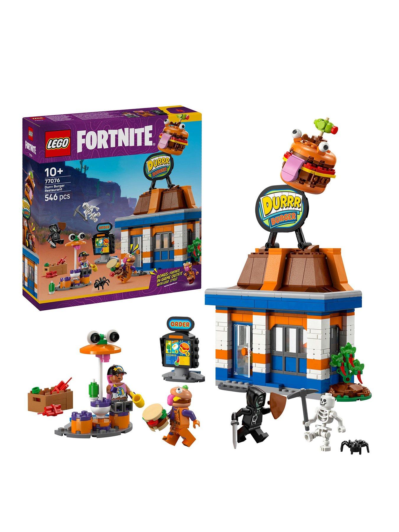 Image of LEGO Fortnite Durrr Burger Restaurant Toy 77076