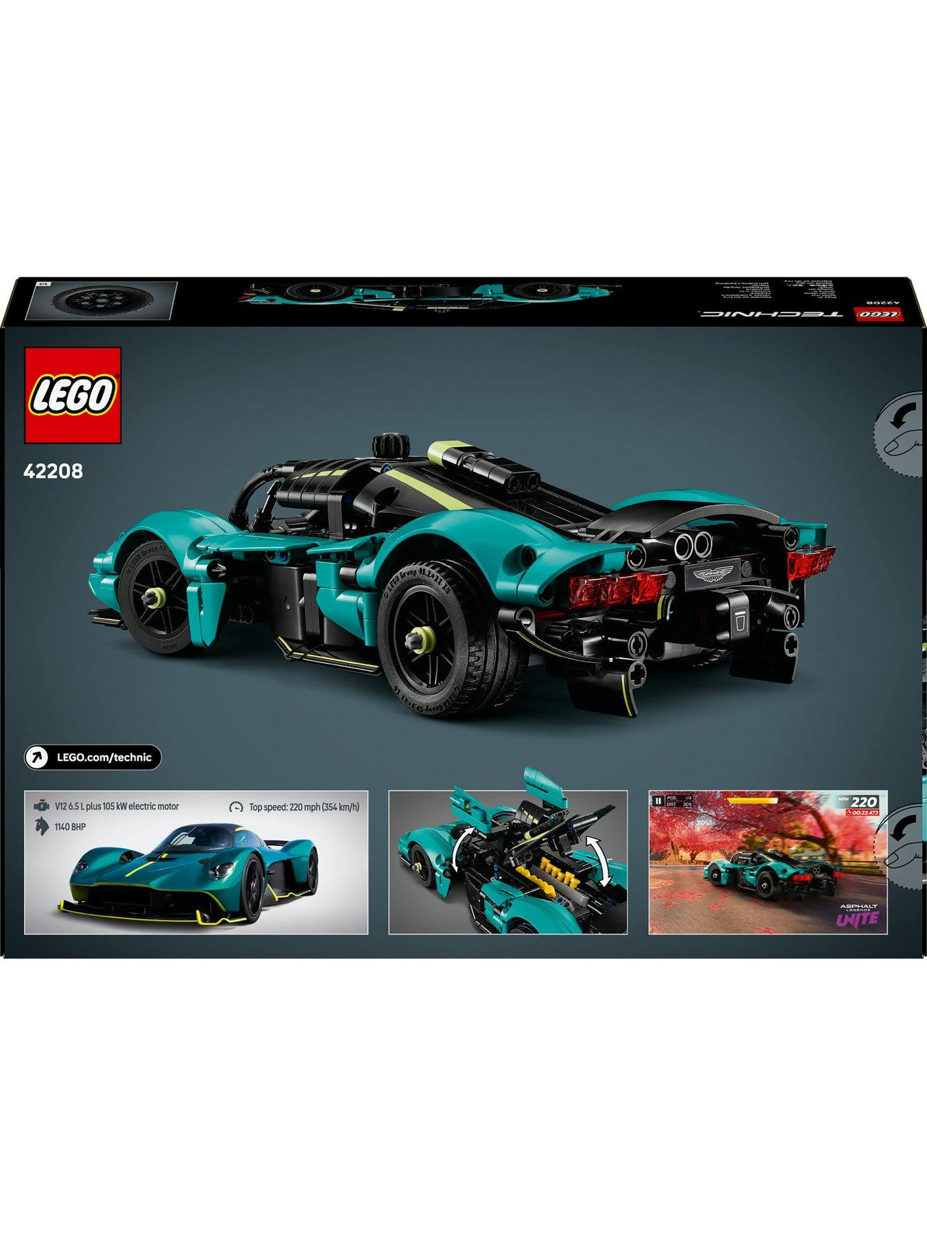 Image 7 of 8 of LEGO Technic Aston Martin Valkyrie Buildable Car Model Kit 42208