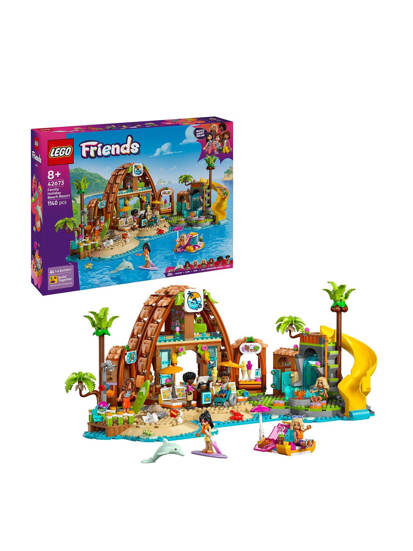 LEGO Friends Family Holiday Beach Resort Building Set 42673