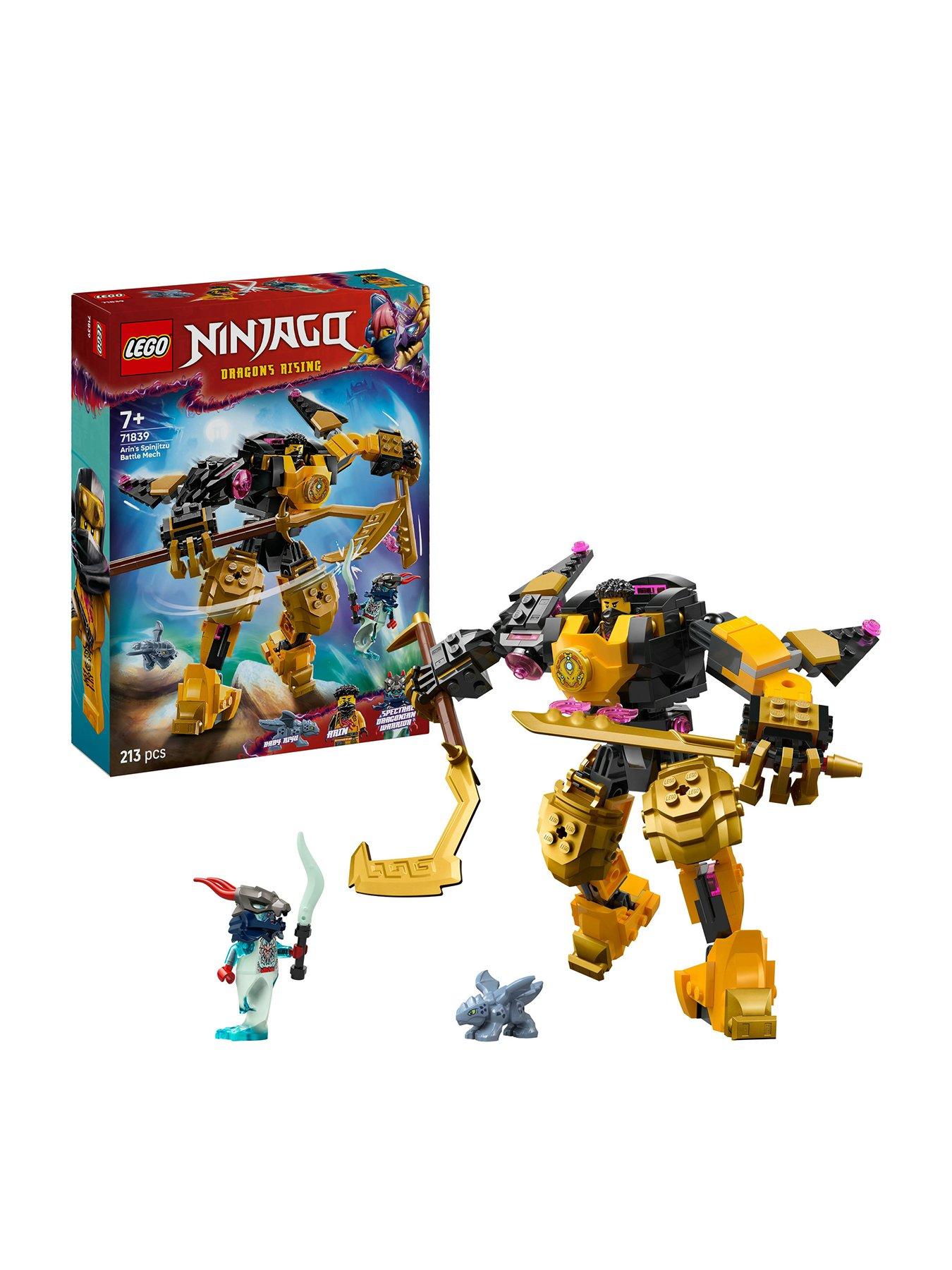 Image of LEGO Ninjago Arin’s Spinjitzu Battle Mech Toy Set 71839