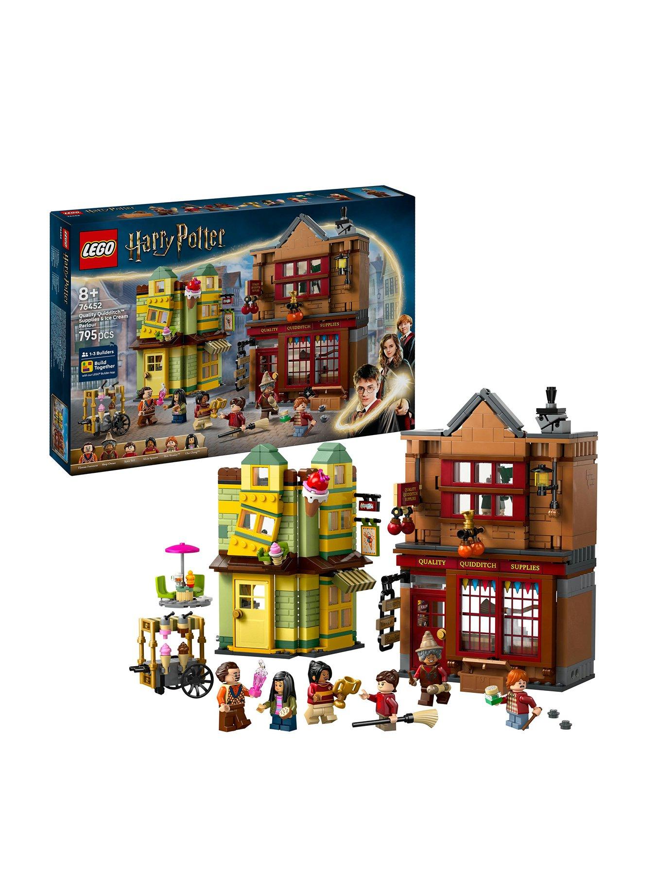 LEGO Harry Potter Quality Quidditch Supplies  &  Ice Cream Parlour 76452
