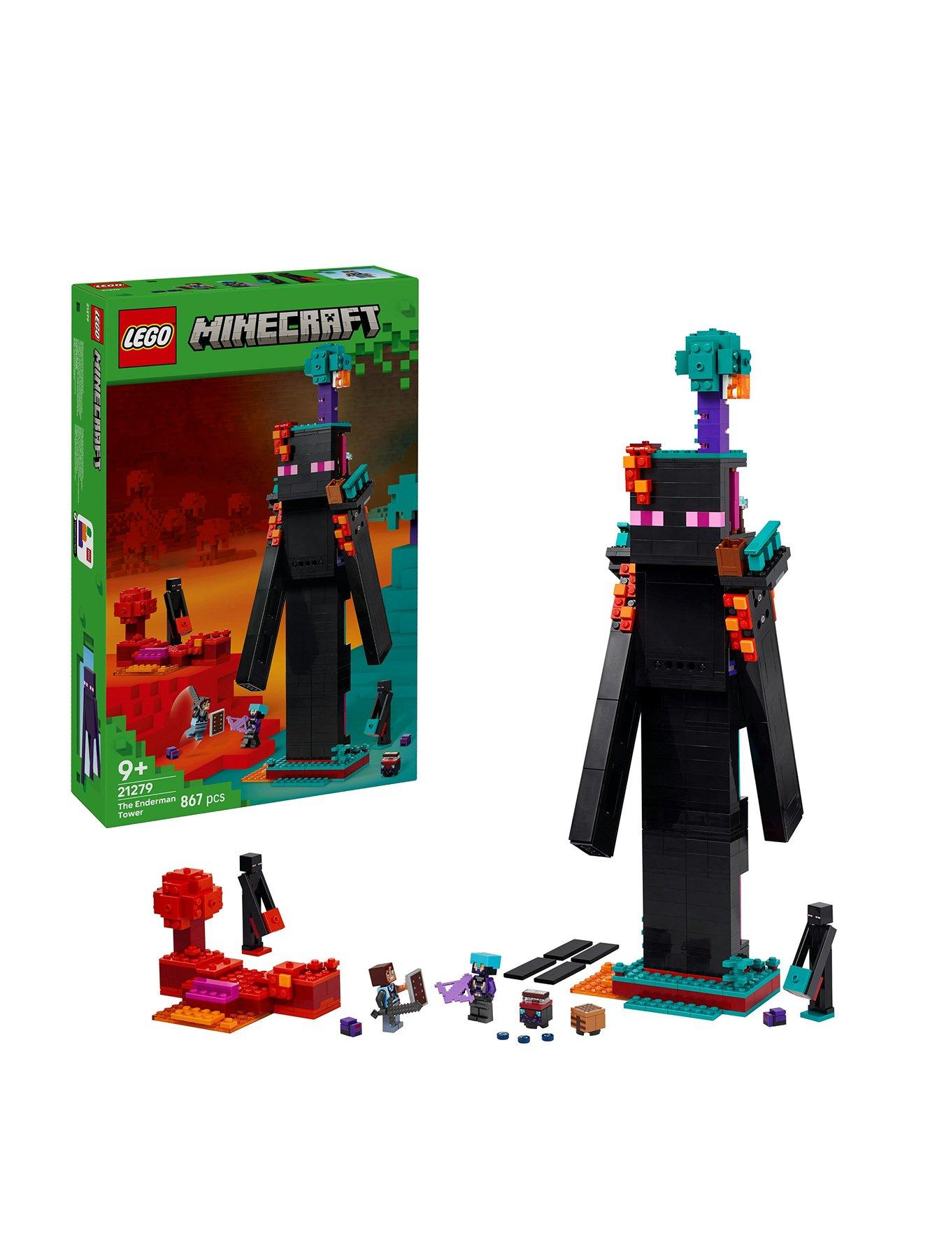 Image 1 of 7 of LEGO Minecraft The Enderman Tower Building Toy 21279