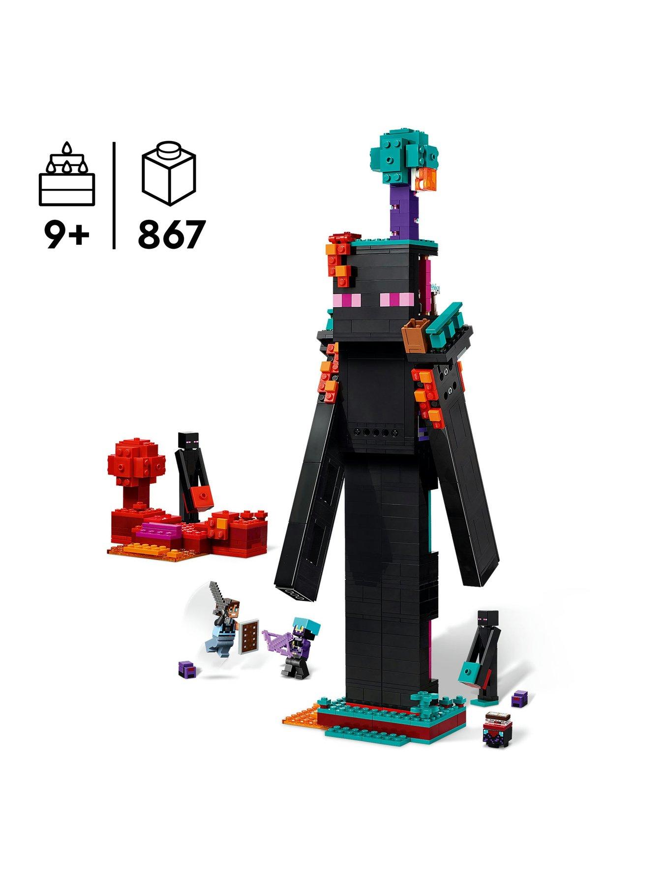 Image 2 of 7 of LEGO Minecraft The Enderman Tower Building Toy 21279