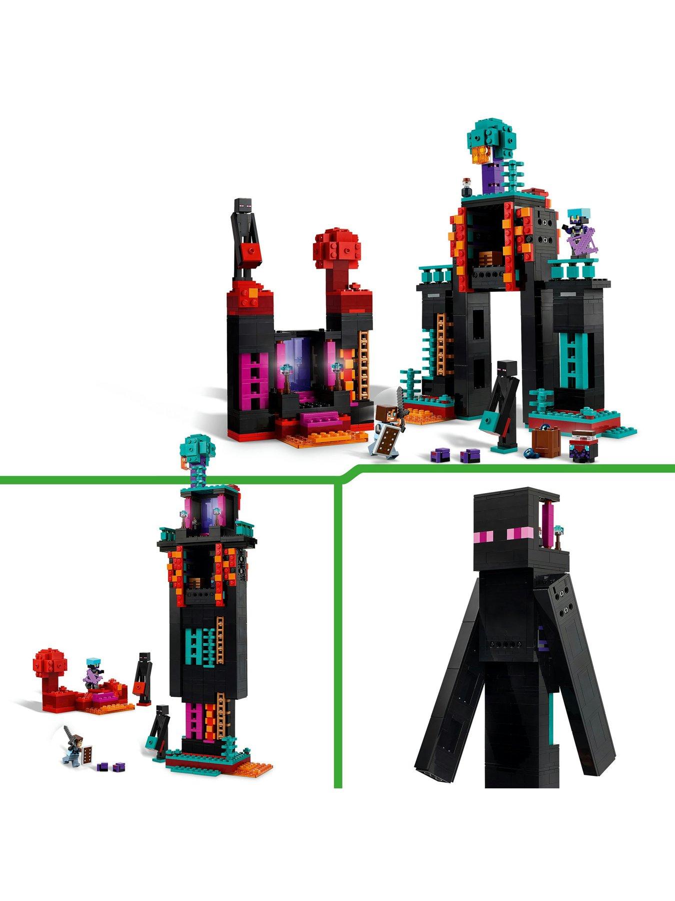 Image 3 of 7 of LEGO Minecraft The Enderman Tower Building Toy 21279