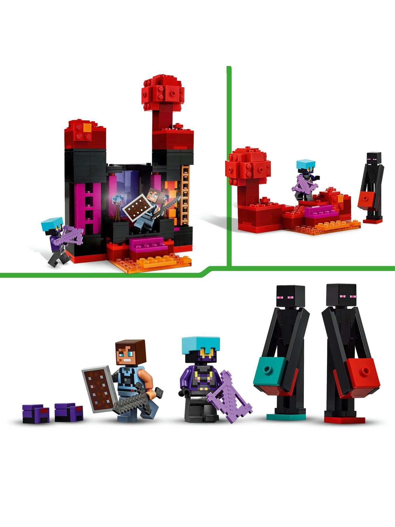 Image 4 of 7 of LEGO Minecraft The Enderman Tower Building Toy 21279