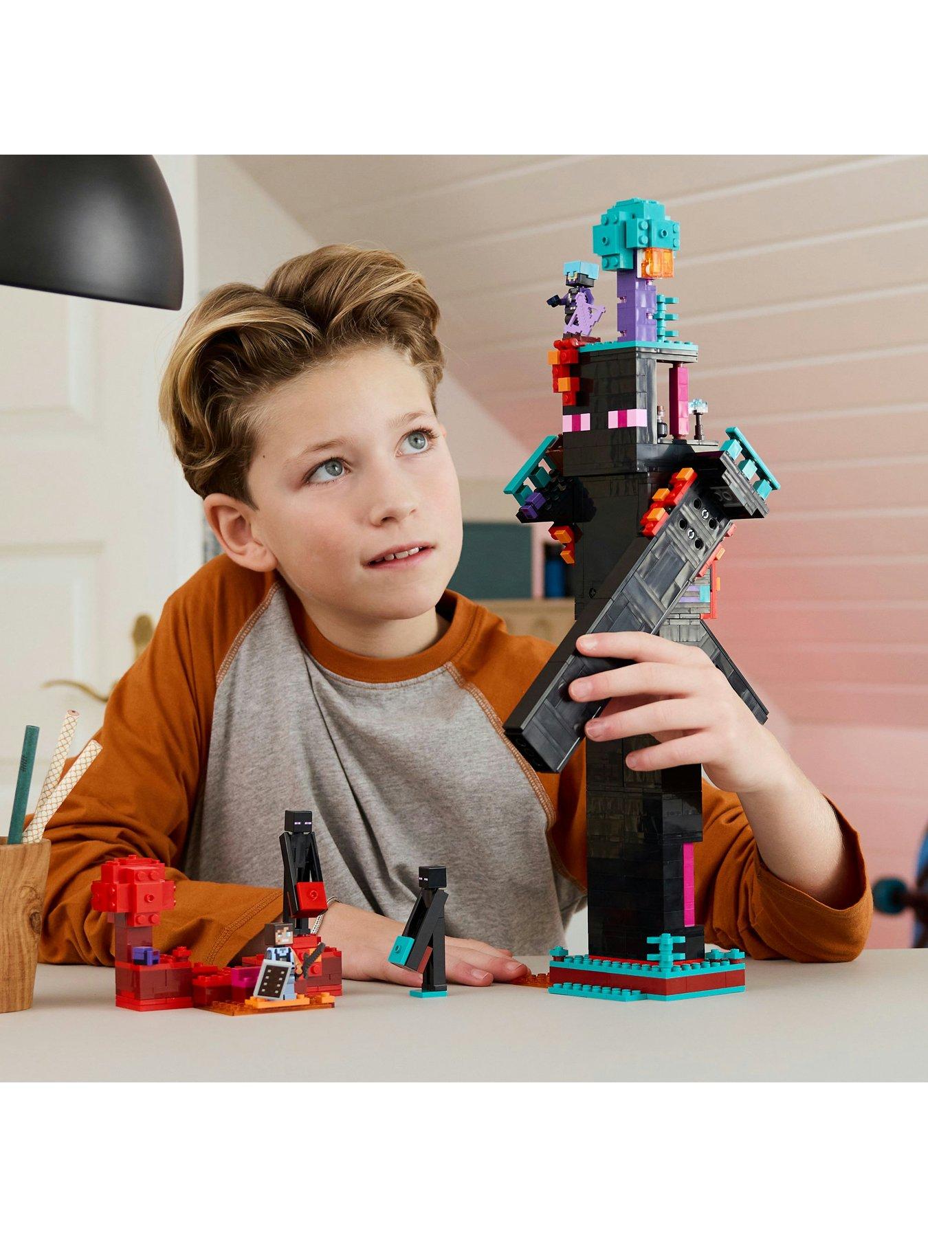 Image 6 of 7 of LEGO Minecraft The Enderman Tower Building Toy 21279