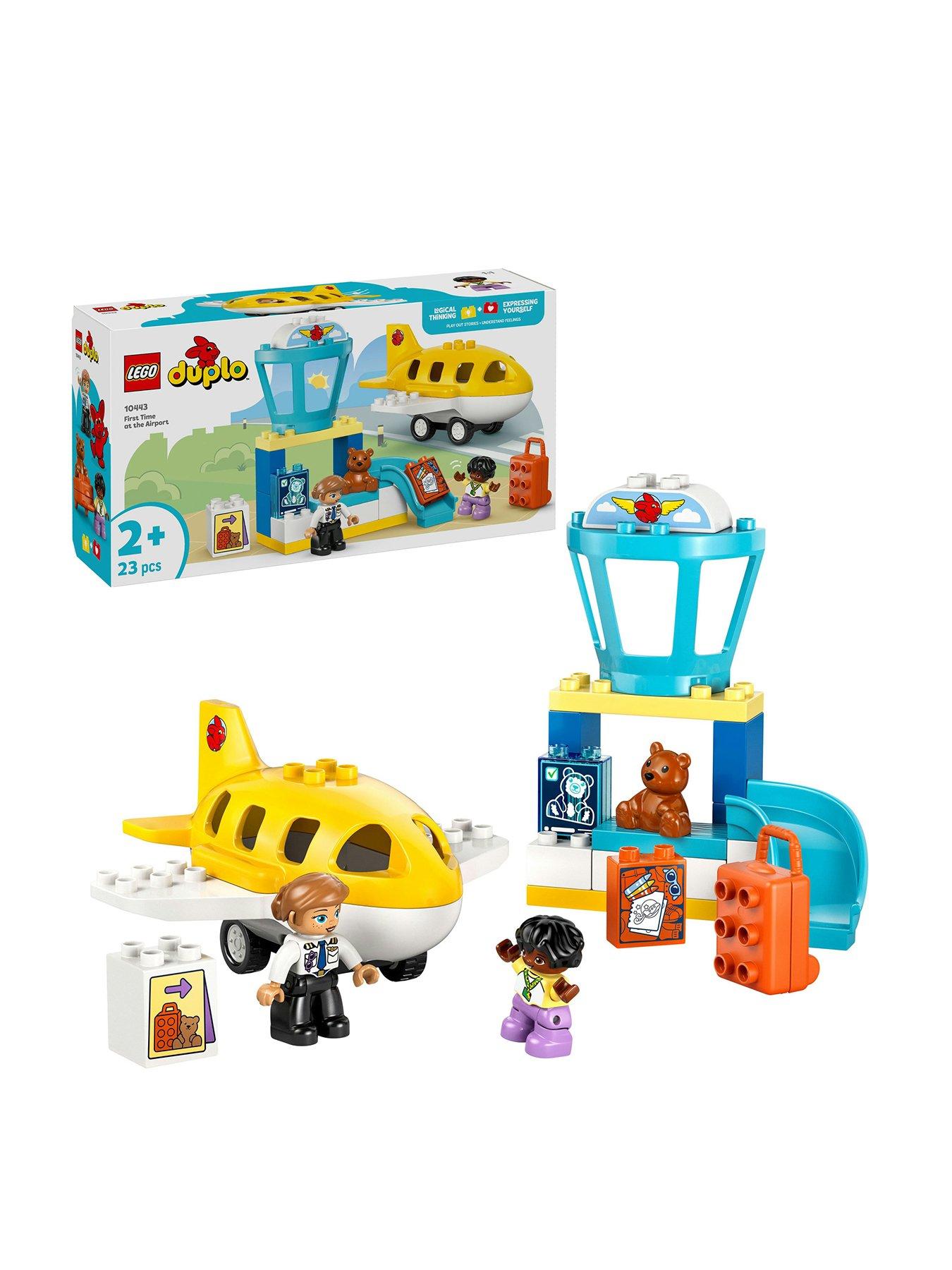 Image of LEGO Duplo Town First Time at the Airport 10443