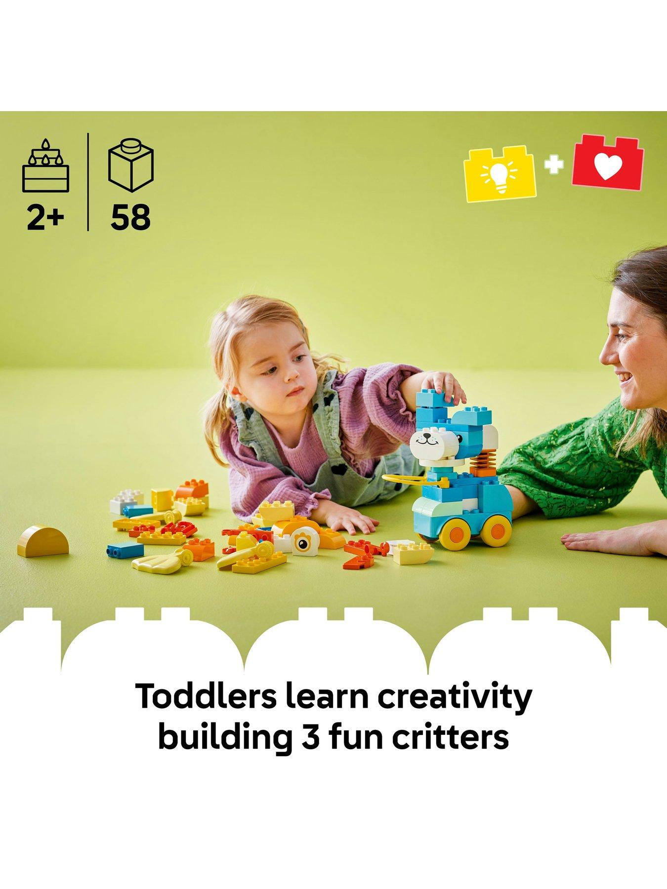 Image 2 of 8 of LEGO Duplo Town 3in1 Animals on Wheels&nbsp;for Imaginative Play 10448