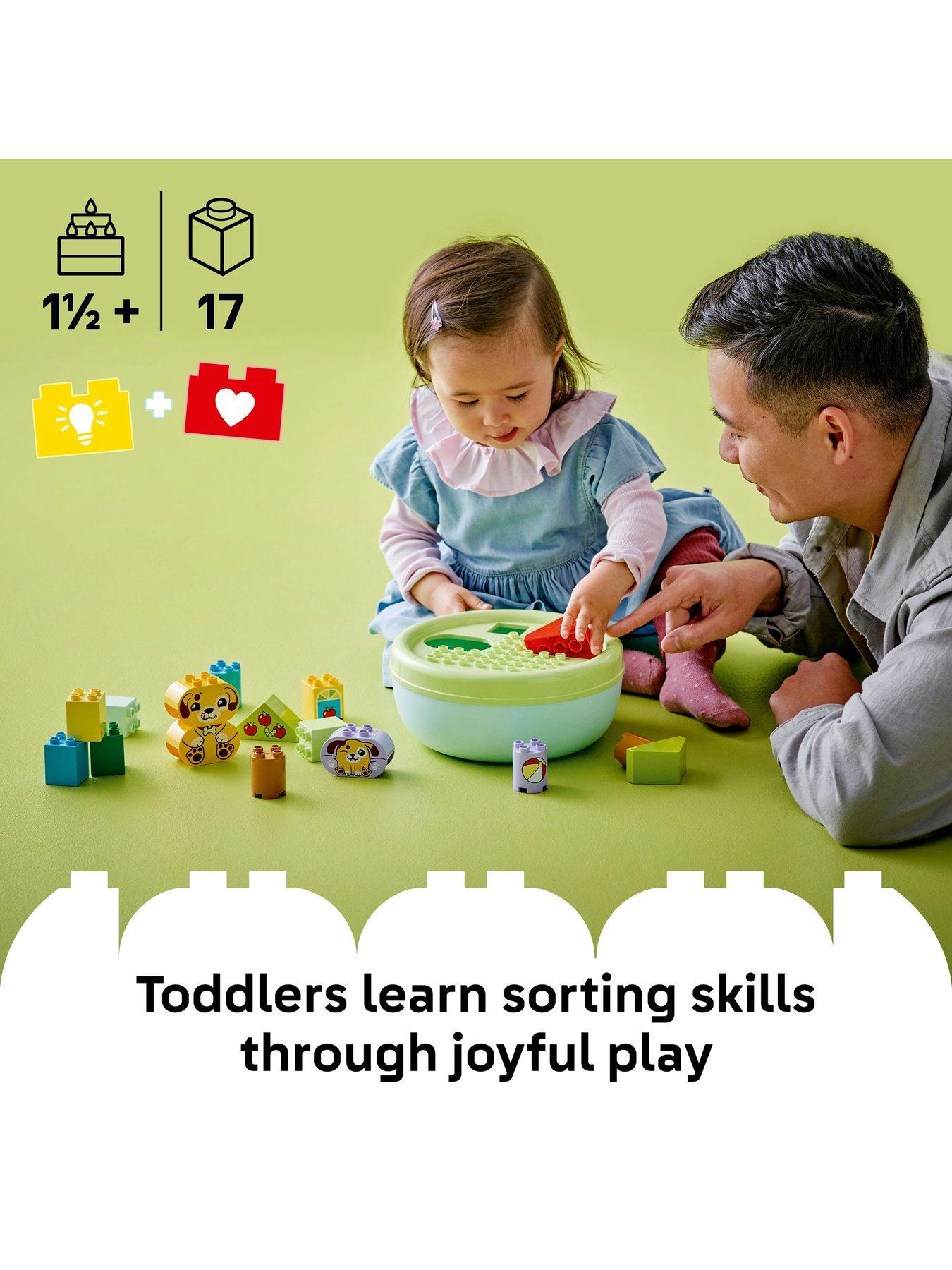 Image 2 of 8 of LEGO Duplo My First Shape Sorter: Puppy House Toddler Learning Toy 10441