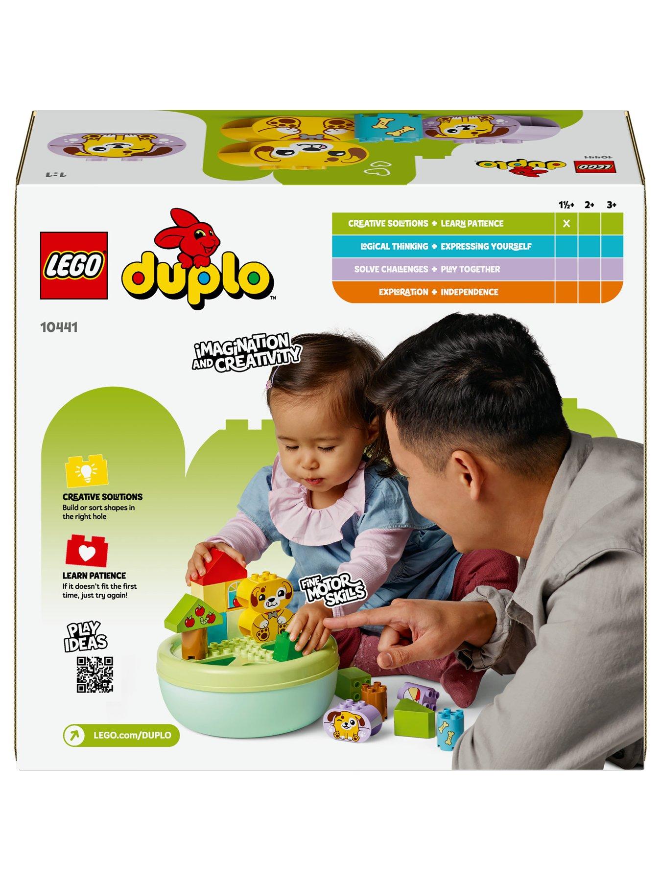 Image 7 of 8 of LEGO Duplo My First Shape Sorter: Puppy House Toddler Learning Toy 10441