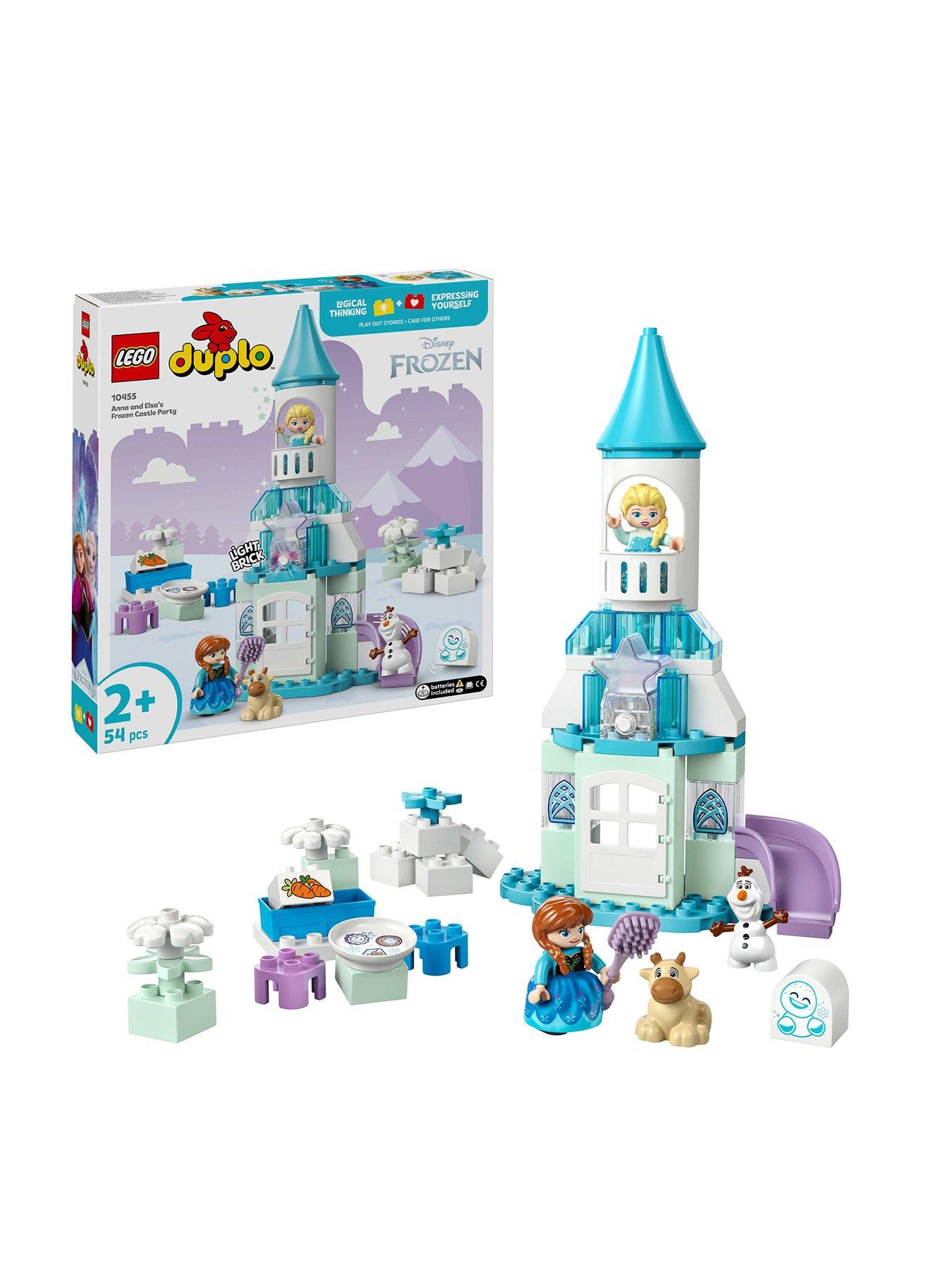 Image of LEGO Duplo Disney Anna and Elsa's Frozen Castle 10455