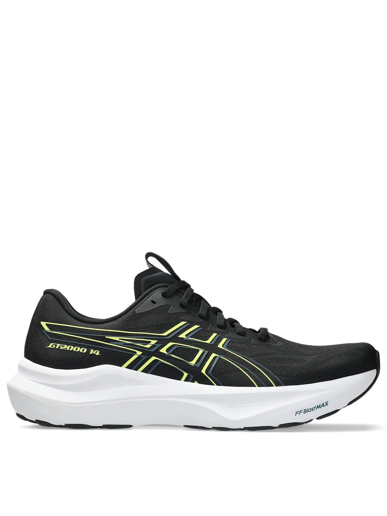 Asics Mens Running Gt-2000 14 Trainers - Black