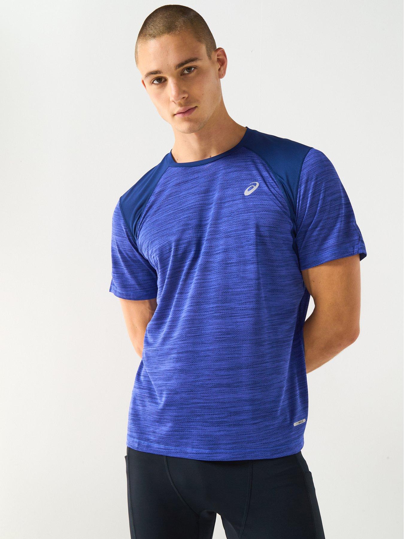 Asics Mens Running Road T-Shirt - Blue
