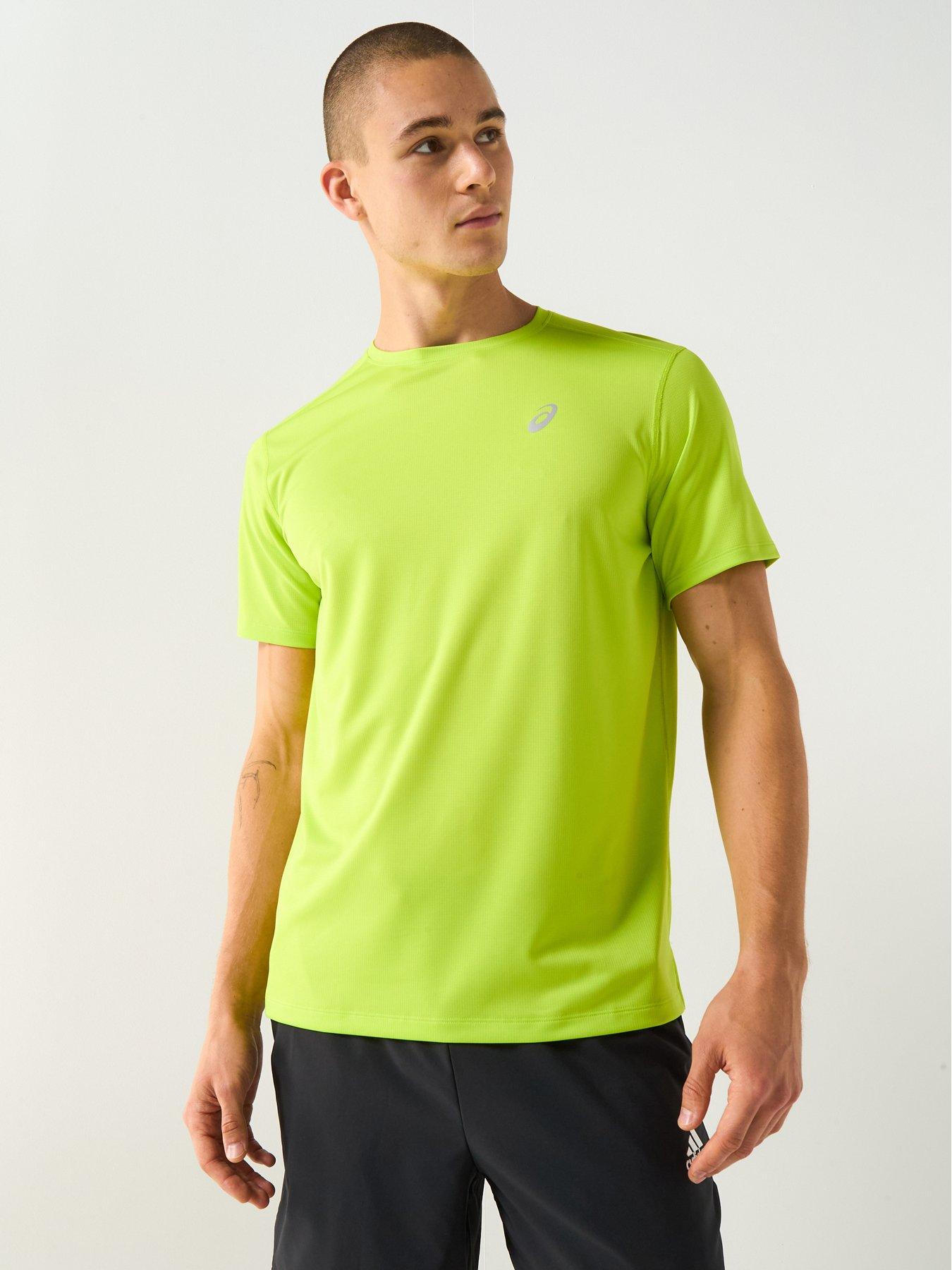 Asics Mens Running Core T-Shirt - Green