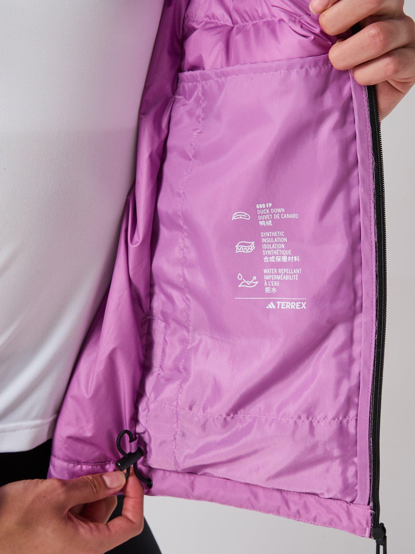 adidas-terrex-womens-outdoor-multi-light-down-jacket-purpledetail